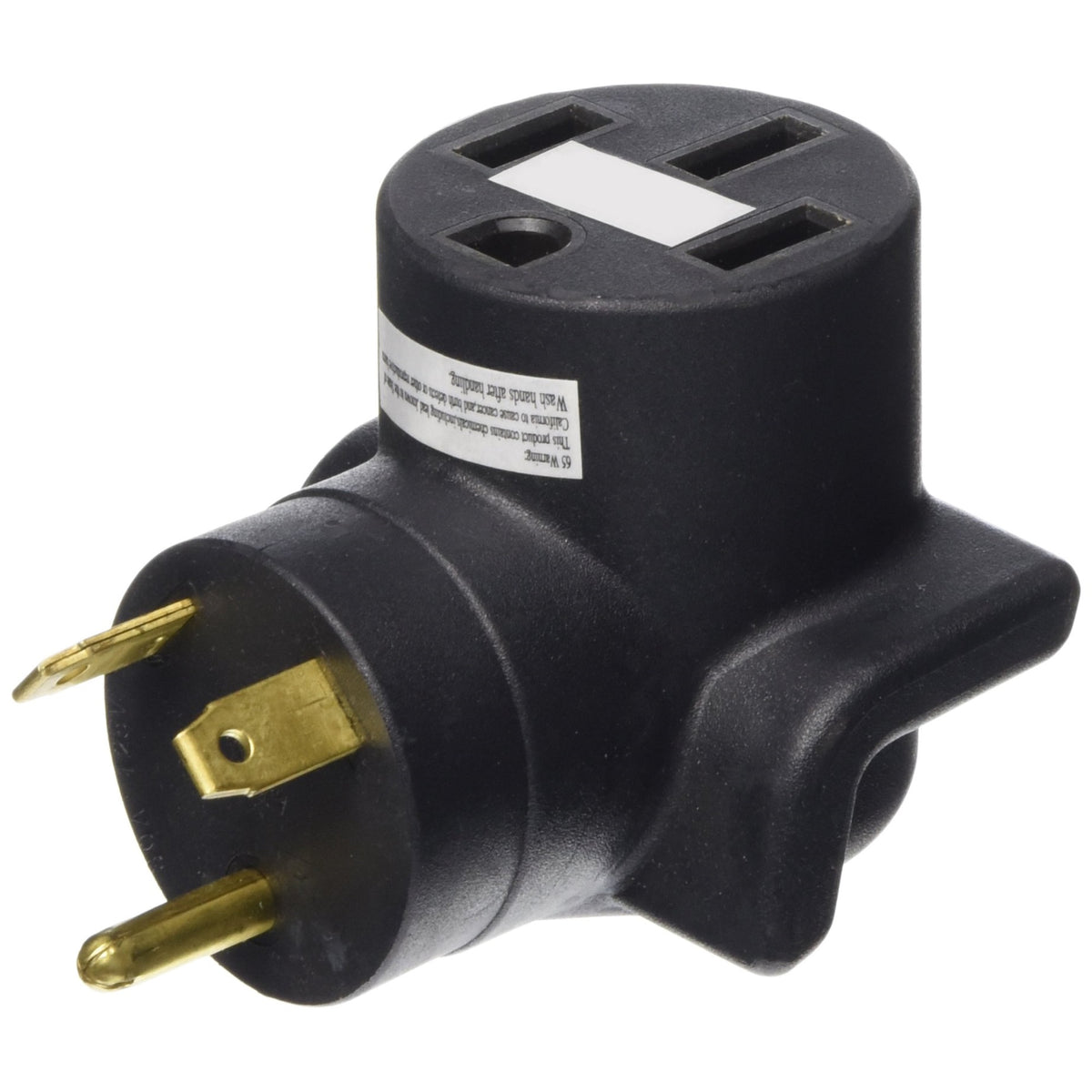 Voltec 16-00582 Heavy-Duty 90 Molded 30M - 50F Adapter