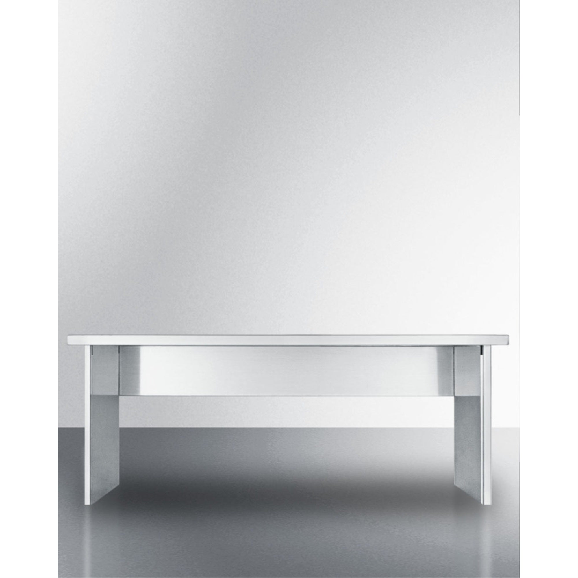 Stainless steel appliance station for 48″ wide combination kitchens