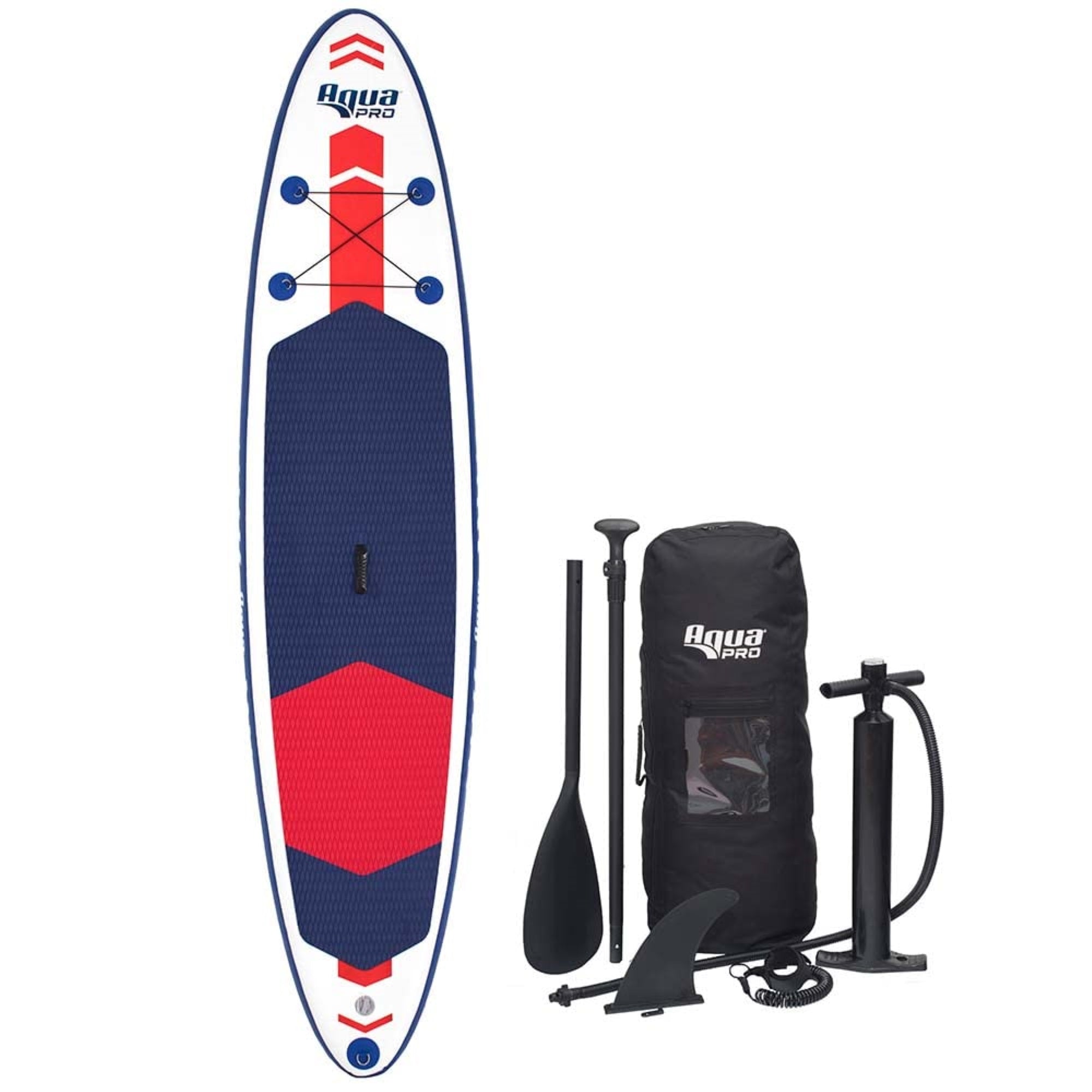 Aqua Pro Apr20927 11 Ft. Inflatable Paddleboard With Pump & Backpack