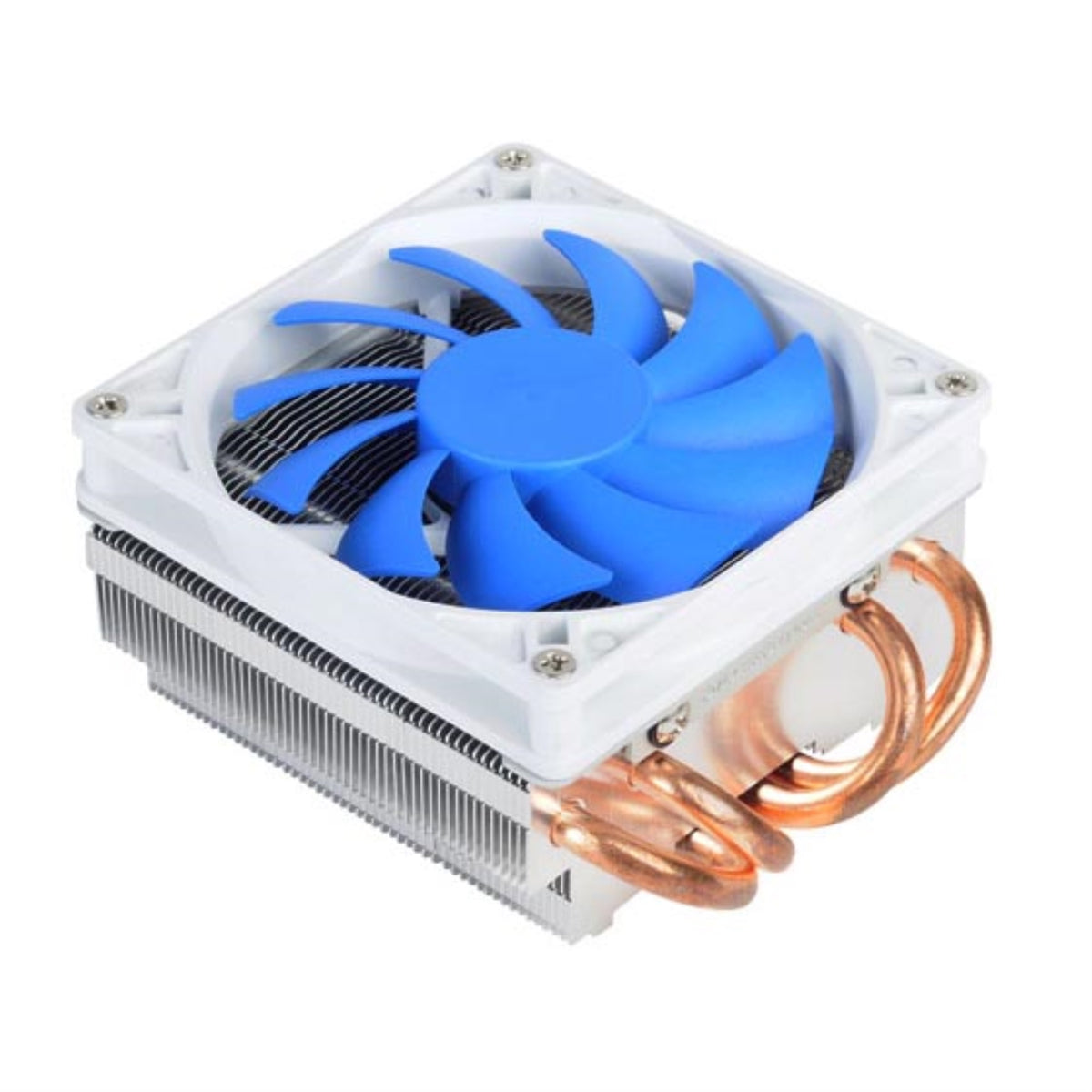 Cpu Cooler/Down Blow /104 X92 X 58 Mm /Aluminum With Heat-Pipe6X4) /9215 Pwm Fan/ Support Intel & Amd