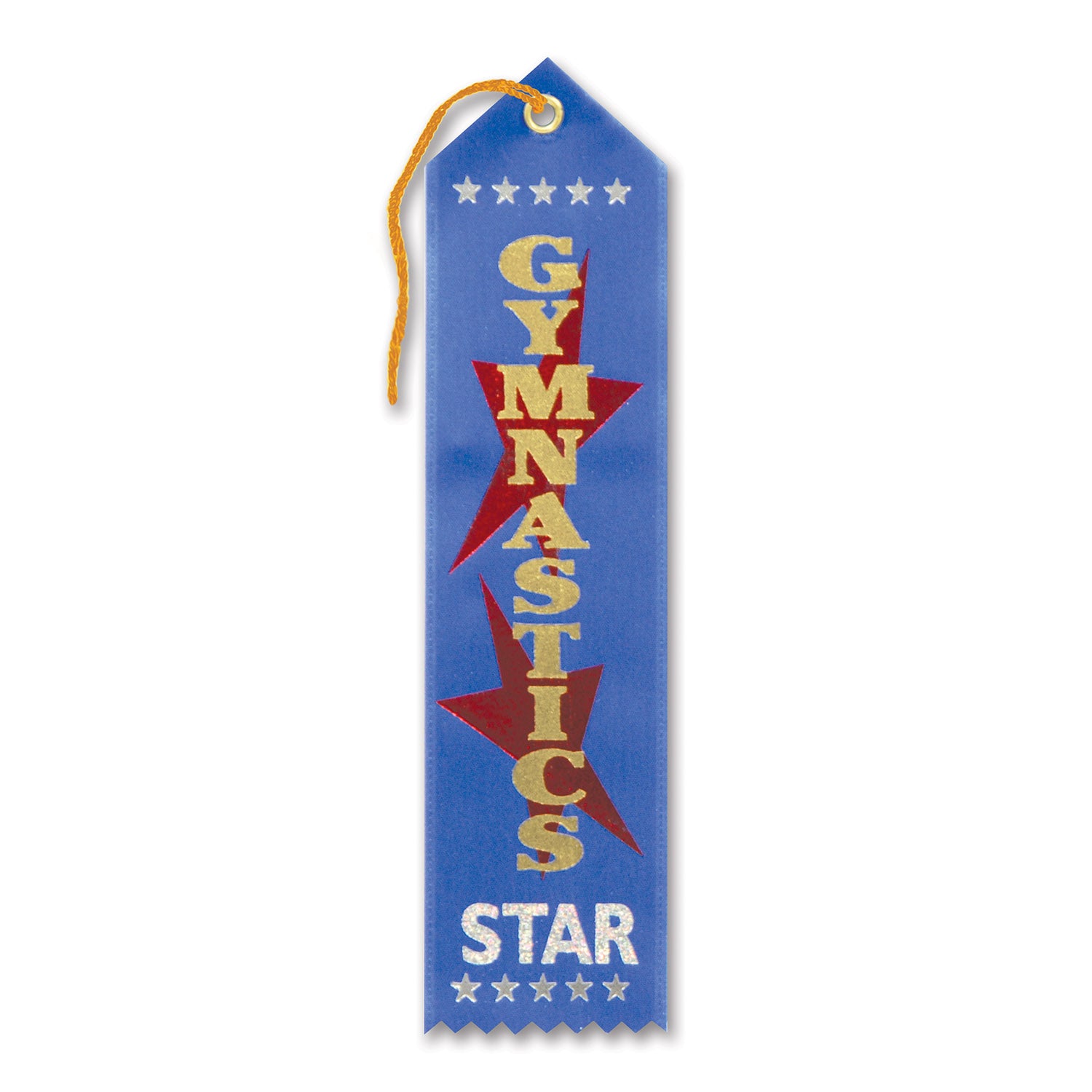 Gymnastics Star Award Ribbon