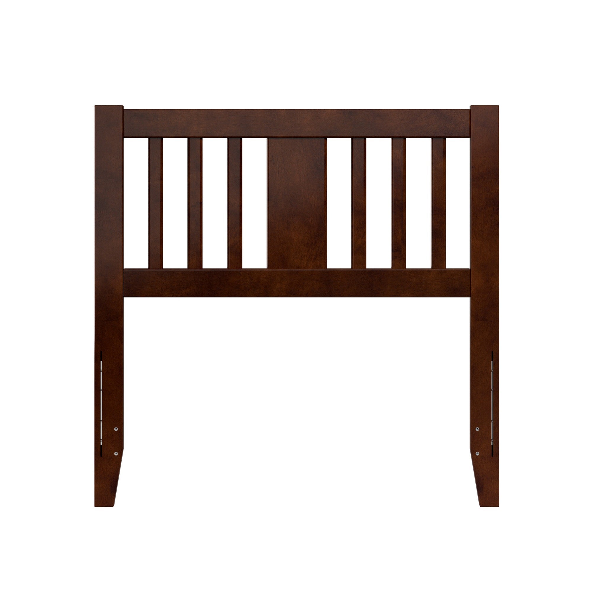 Finley Twin Slatted Headboard in Walnut