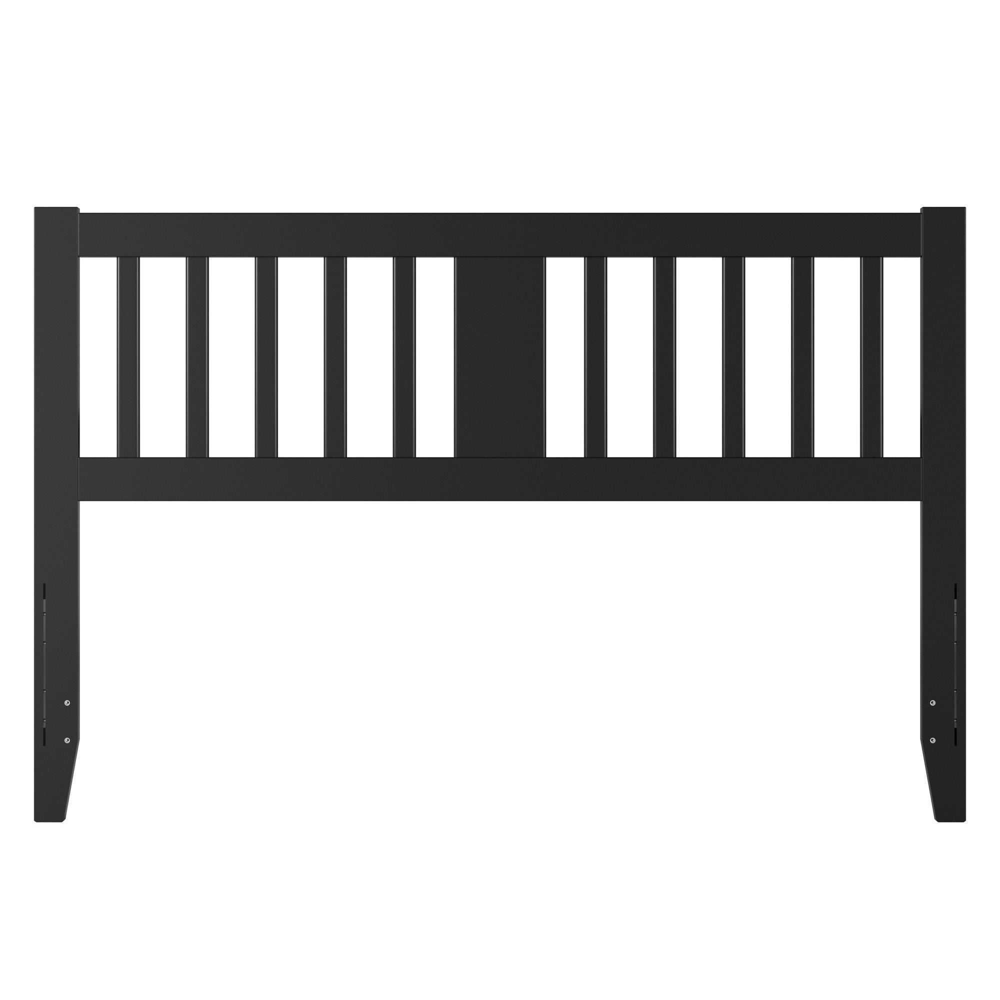 Finley Queen Slatted Headboard in Black