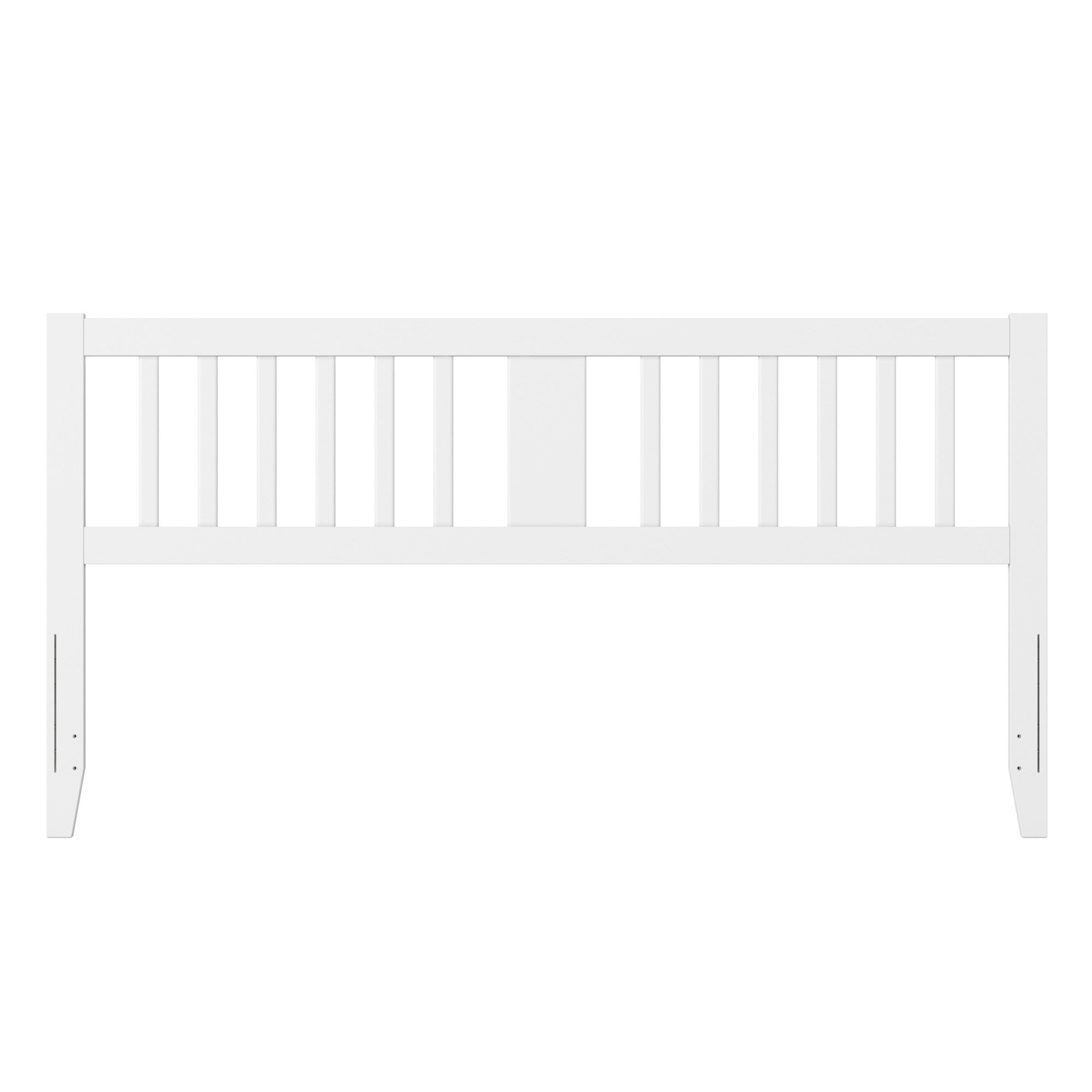 Finley King Slatted Headboard in White