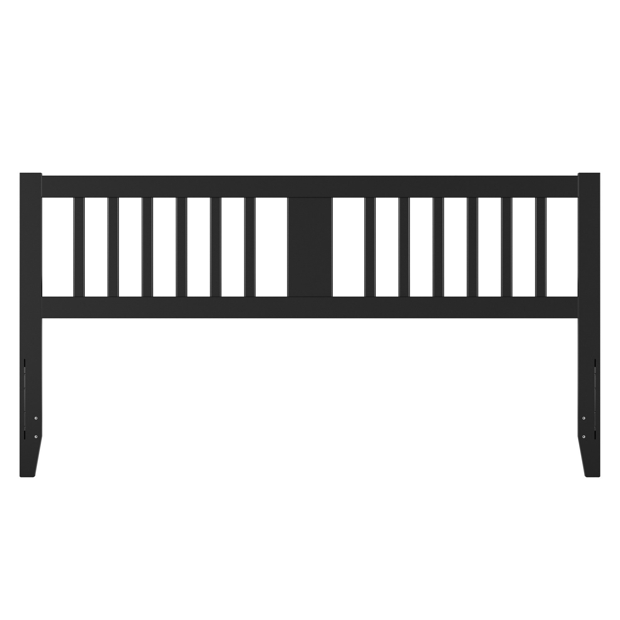 Finley King Slatted Headboard in Black