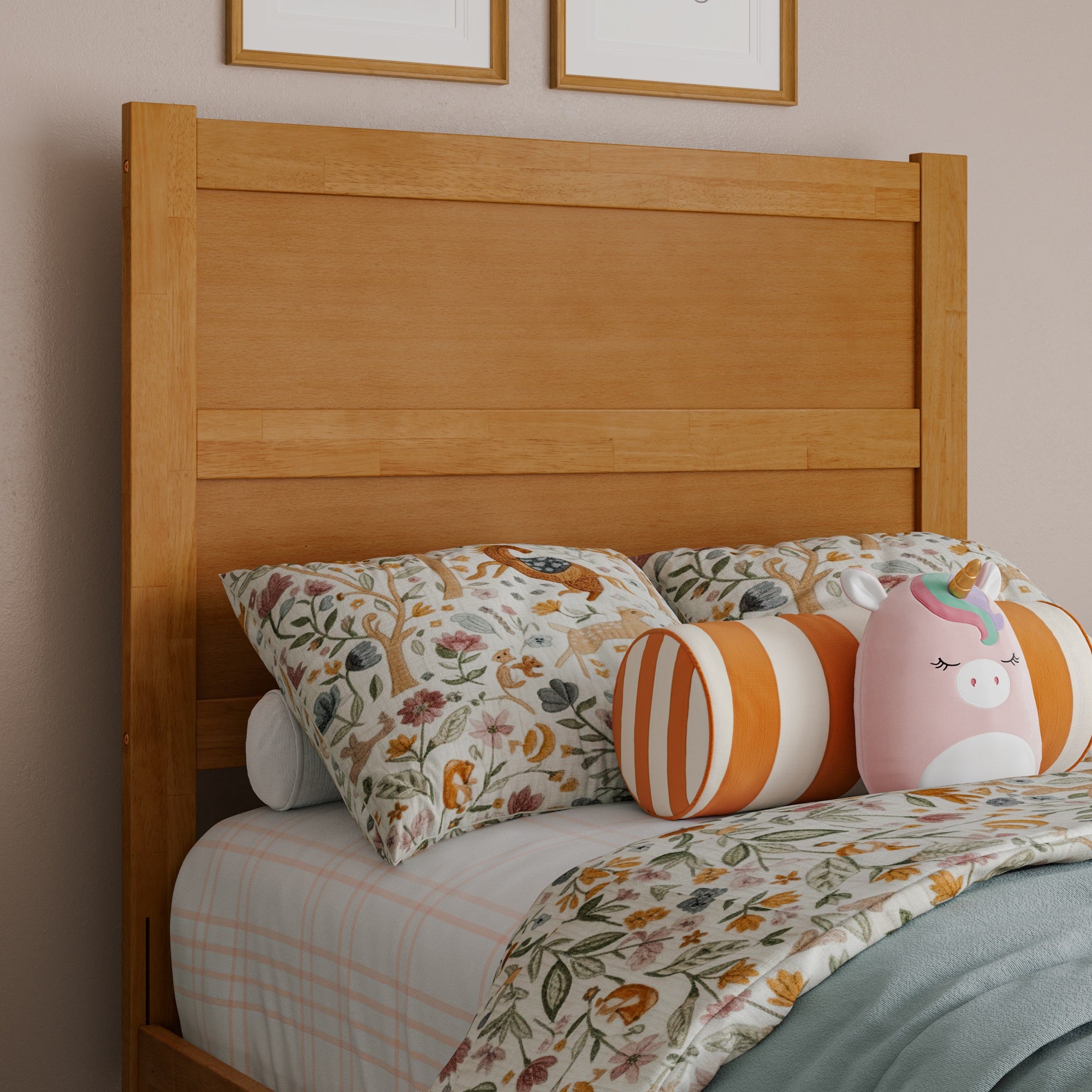 Aveline King Panel Headboard in White