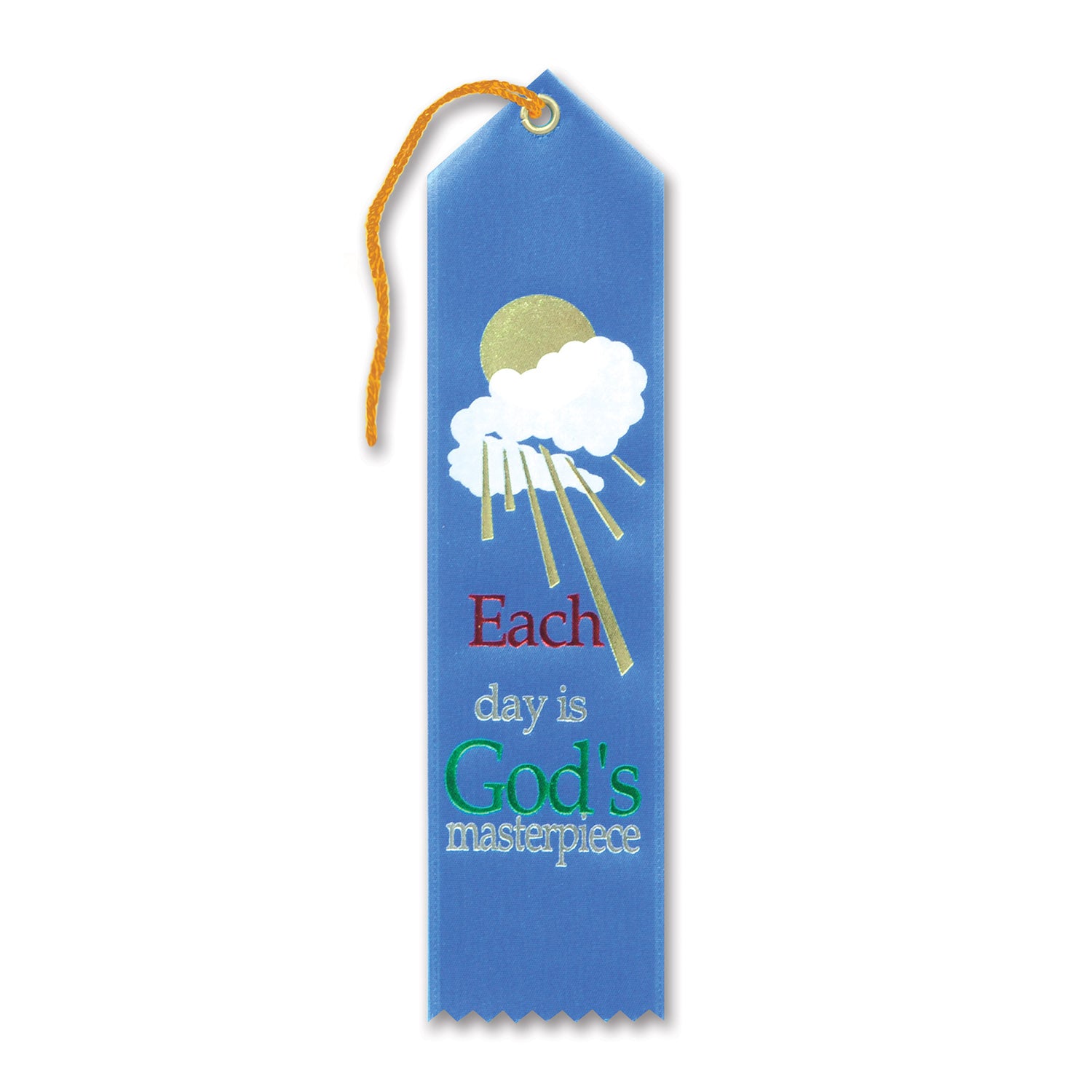 Each Day Is Gods Masterpiece Ribbon (Pack of 6)