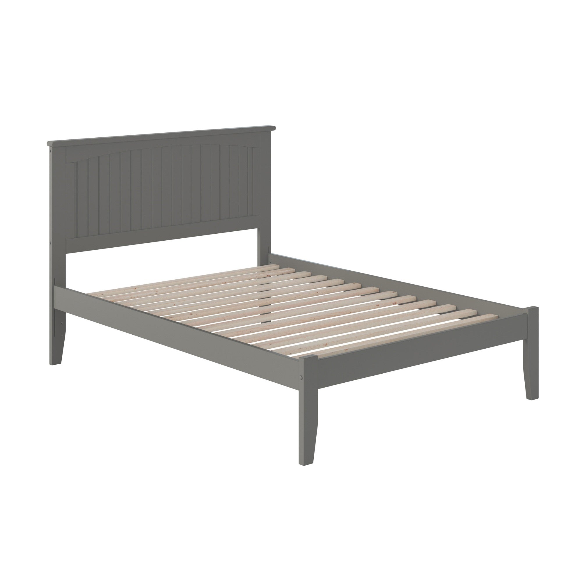 Nantucket Full Platform Bed in Grey