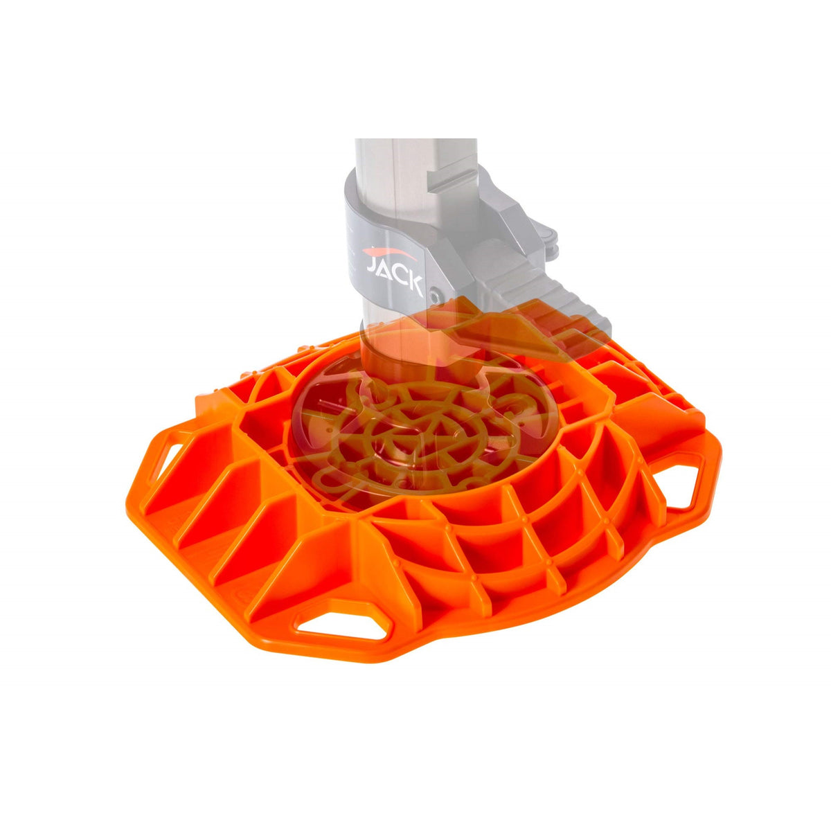 Arb 10100111 Jack Base 15400 Lbs Load Capacity Hydraulic Heavy Duty Low Profile High-Density Polyethylene Jack Base