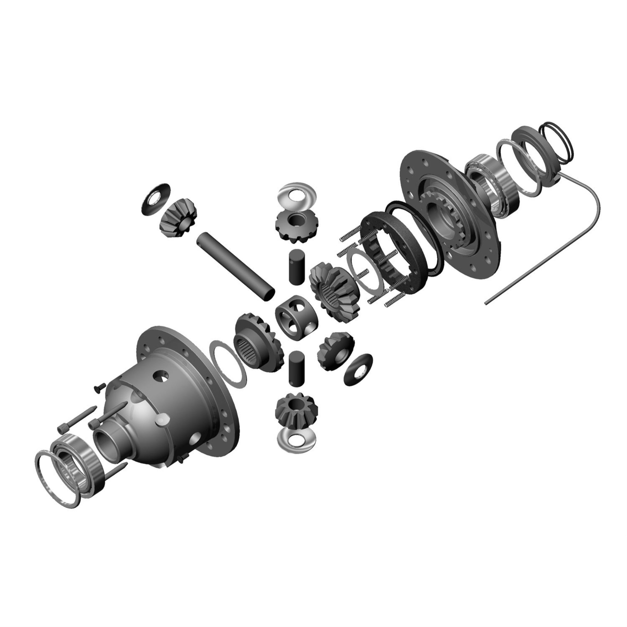 Arb Rd132 Air Operated Locking Differential For Toyota 8' Front Or Rear 30 Spline, Gear Ratio All