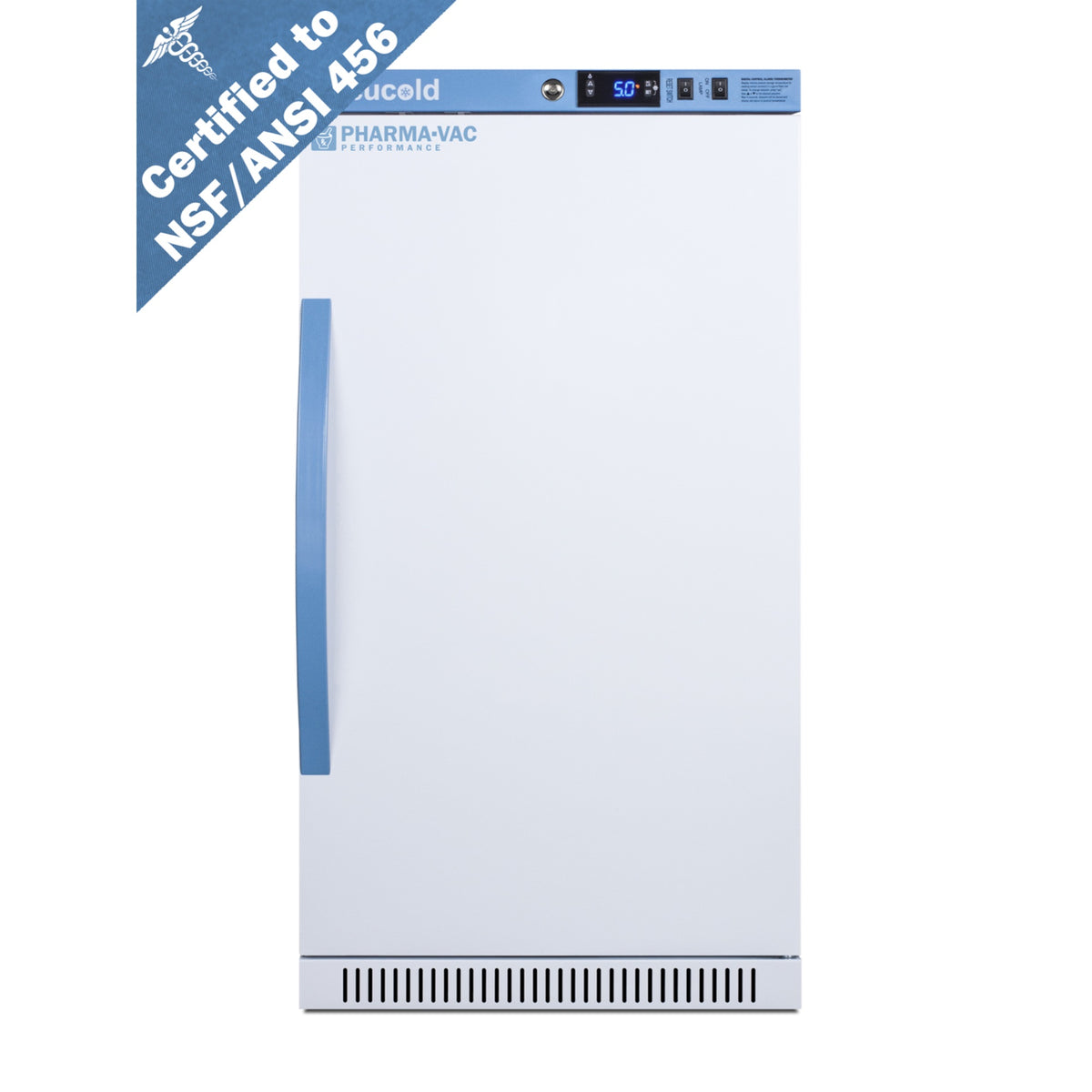 2.83 Cu.Ft. Ada Height Vaccine Refrigerator, Certified To Nsf/Ansi 456 Vaccine Storage Standard
