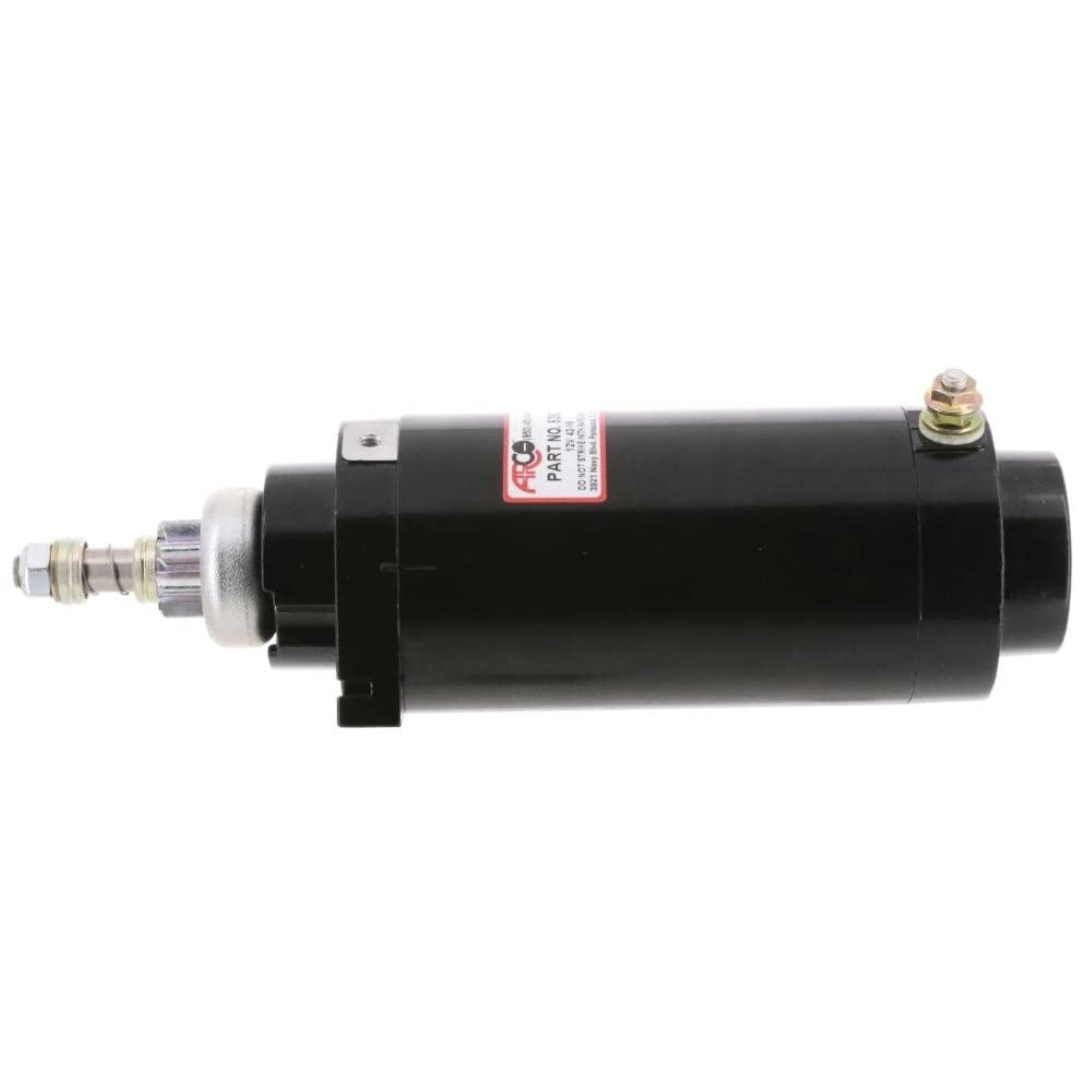 Arco 5392 Outboard Starter For Mercury/Mariner 100-125 Hp Inline 4-Cyl, 80 Hp Jet, 8-Tooth Drive Gear
