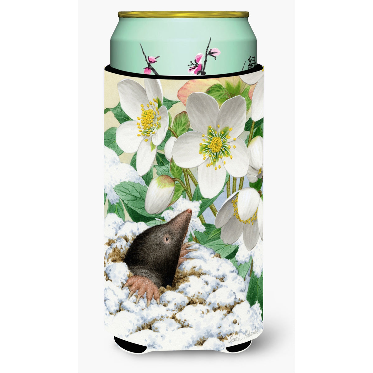 Caroline'S Treasures Mole Tall Boy Koozie Hugger, Multicolor
