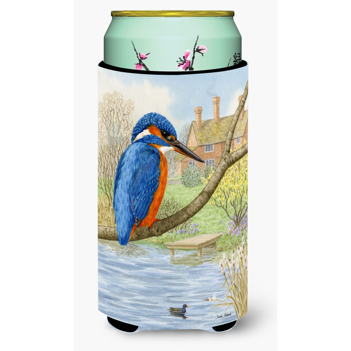 Caroline'S Treasures Asa2093Tbc Kingfisher Tall Boy Koozie Hugger, Multicolor