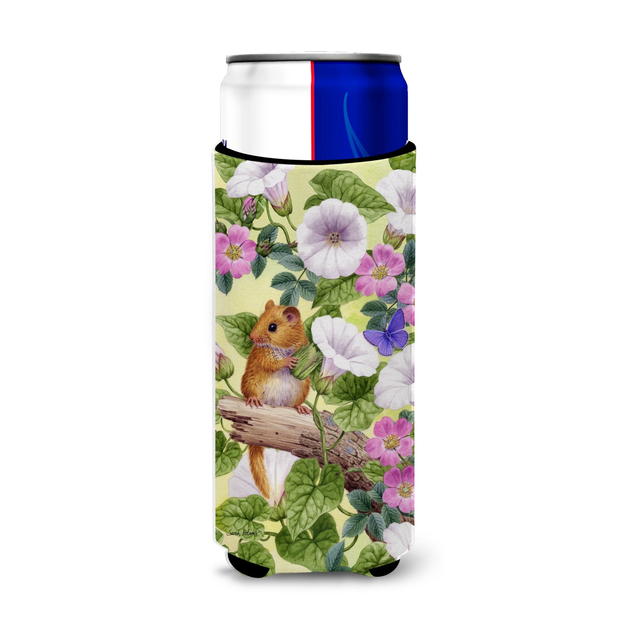 Caroline'S Treasures Dormouse Michelob Ultra Koozies For Slim Cans, Multicolor
