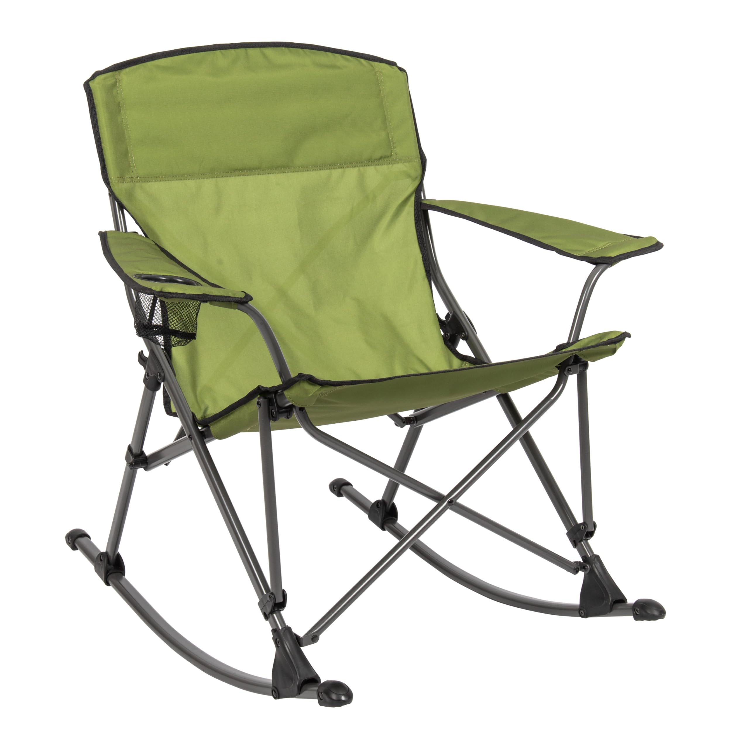 Rio Soft Arm Rocking Quad Chair  Moss