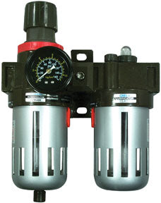 3/8 Filter, Regulator, And Lubricator With Gauge