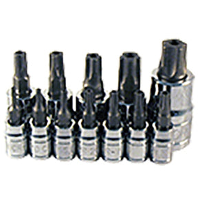 5-Lobe Tamper-Resistant Star Plus Bit Socket Set, 12 Pc.
