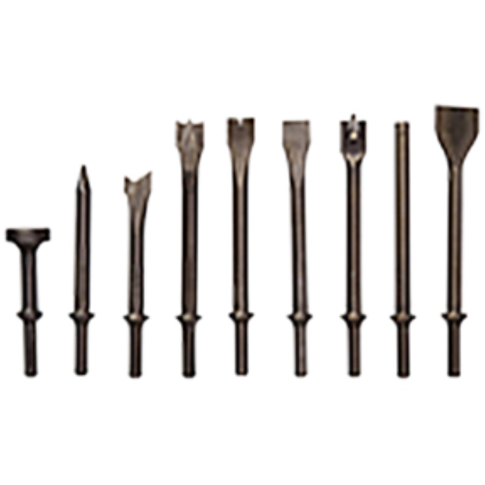 Air Hammer Chisels All P Urpose Chisel Set 9Piece