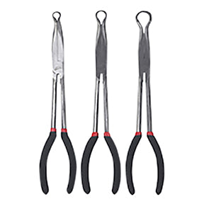 Long 11 Ring Nose Pliers Set, 3 Pc.