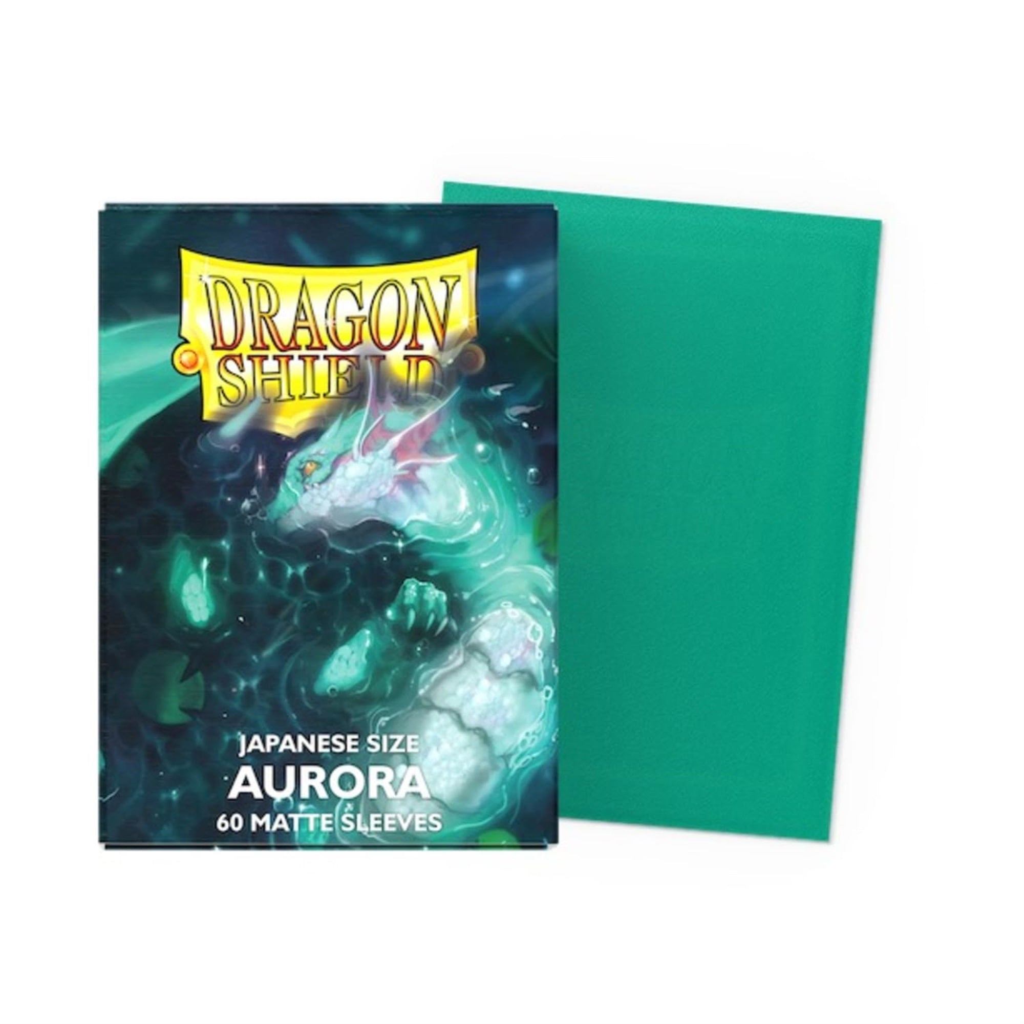 Dragon Shield Sleeves - Matte Aurora 60 Ct - Japanese Size Card Sleeves - Smooth & Tough - Compatible With Yu-Gi-Oh!, Cardfight Vanguard & More Mtg Tcg Ocg & Hockey Cards