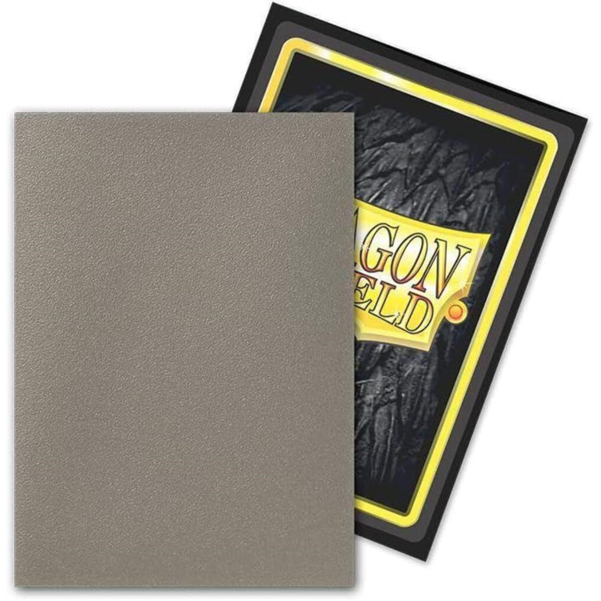 Arcane Tinmen Dragon Shield Sleeves - Matte Dual: Crypt 100 Ct - Mtg Card Are Smooth & Tough Compatible With Pokemon, Magic The Gathering Sleeves, Flesh Blood, And Digimon, Grey (At-15052)