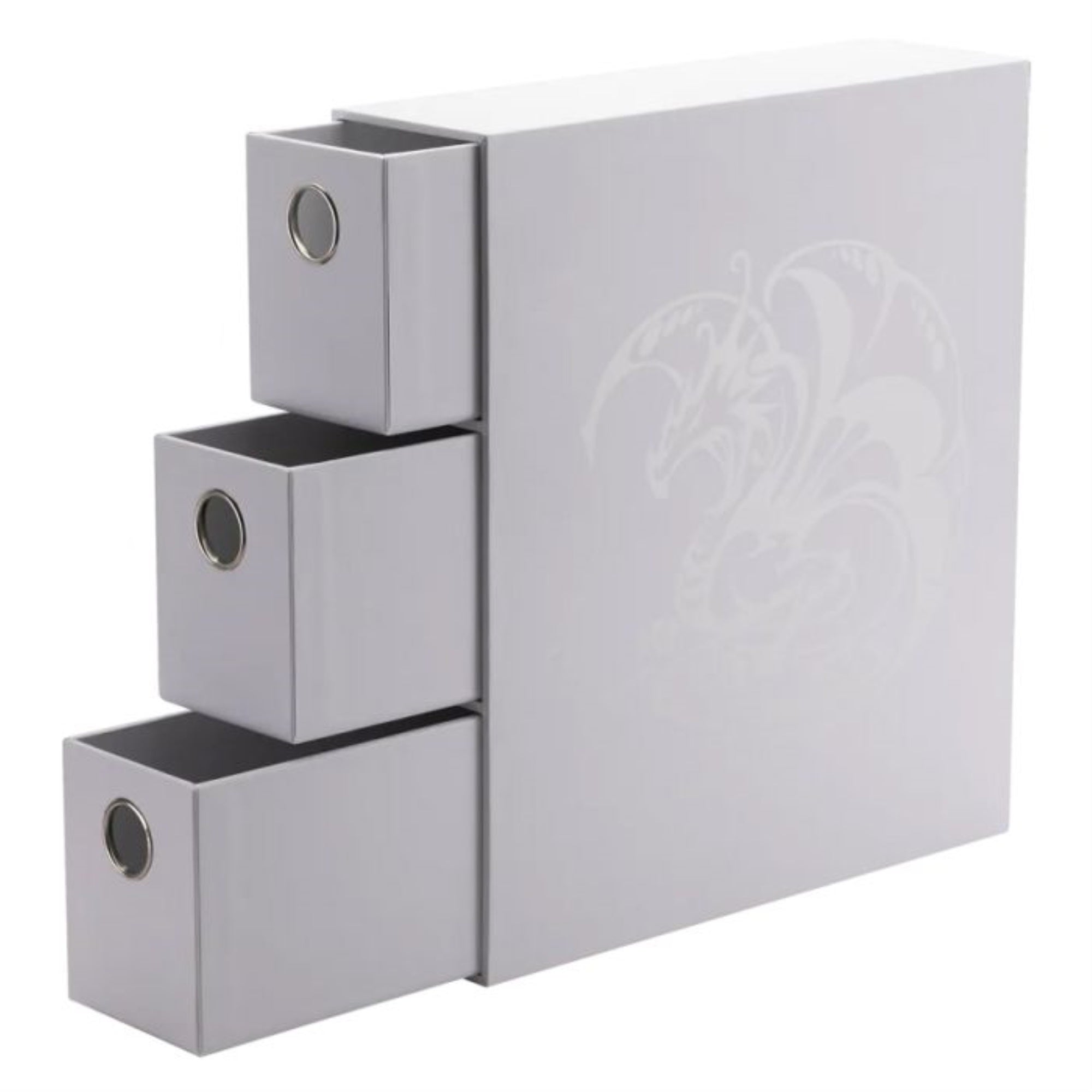 Dragon Shield: Fortress Card Drawers: White