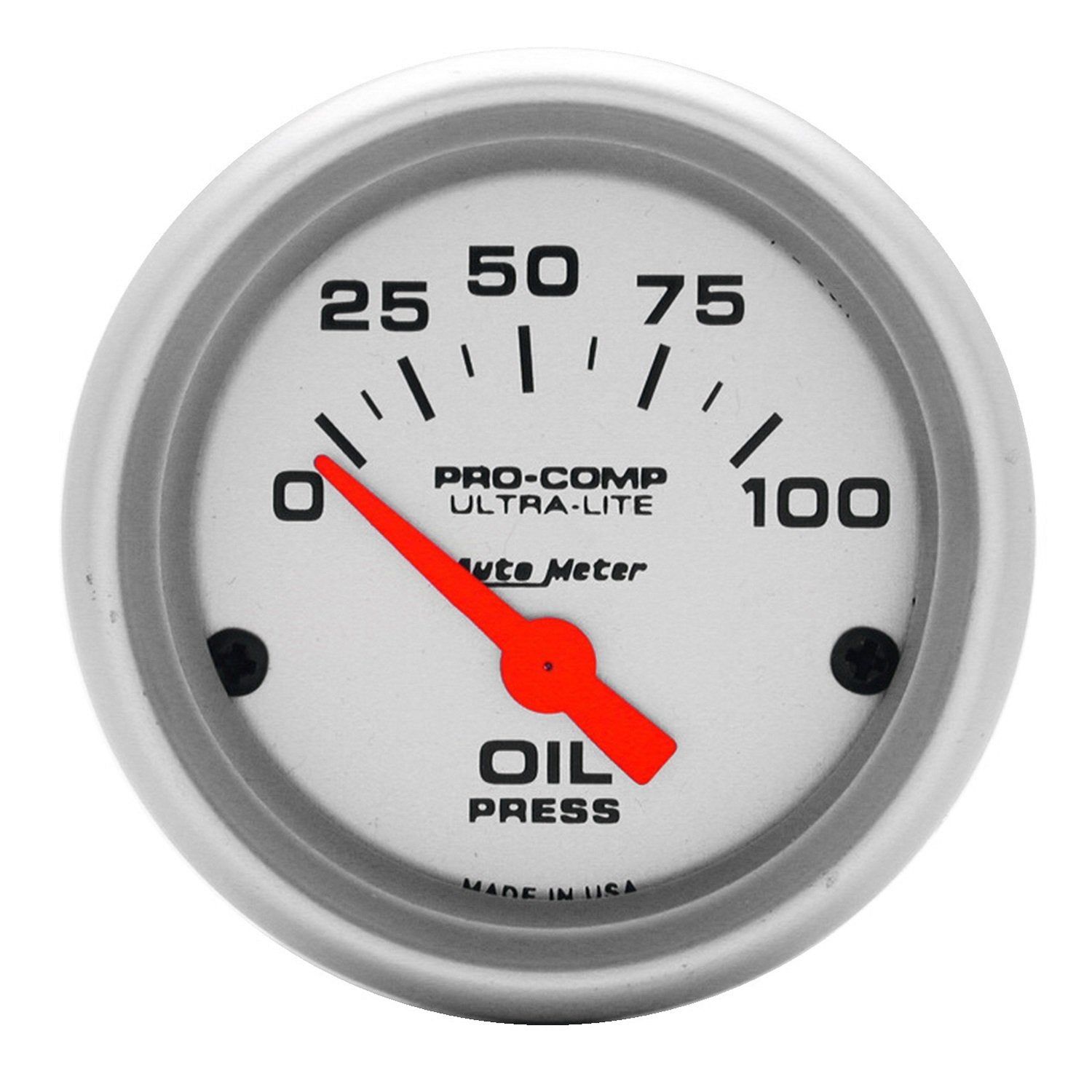 2In Oil Press 0100 Psi Sse Ultralite
