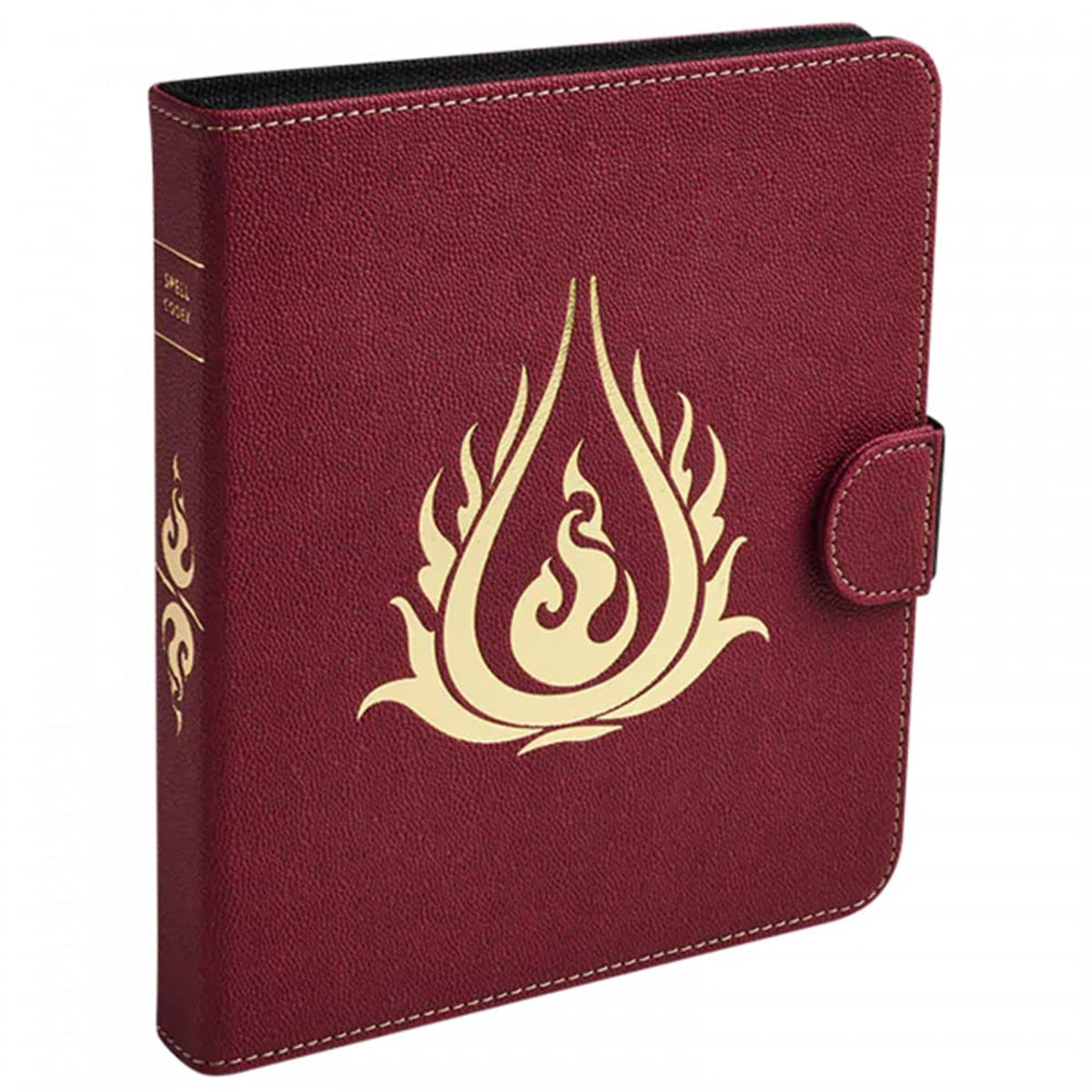 Dragon Shield: Roleplaying Spell Codex: Blood Red - Compatible With Official Dnd Spell Cards - Dry Erase Marker And 5E Compatible Spell Slot Tracker Included