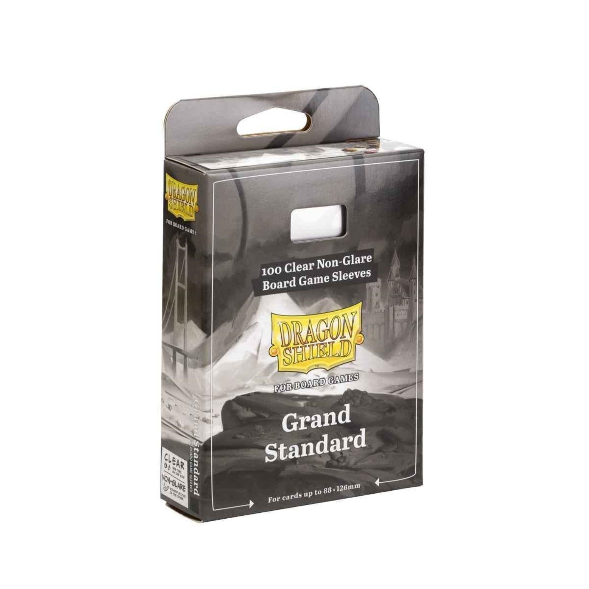 Dragon Shield Board Game Sleeves | Non-Glare Card Sleeves for Tabletop Games | Durable, Smooth Shuffle Feel & Acid-Free, Compatible with Gloomhaven, Wingspan & More | Grand Standard - 1 Pack