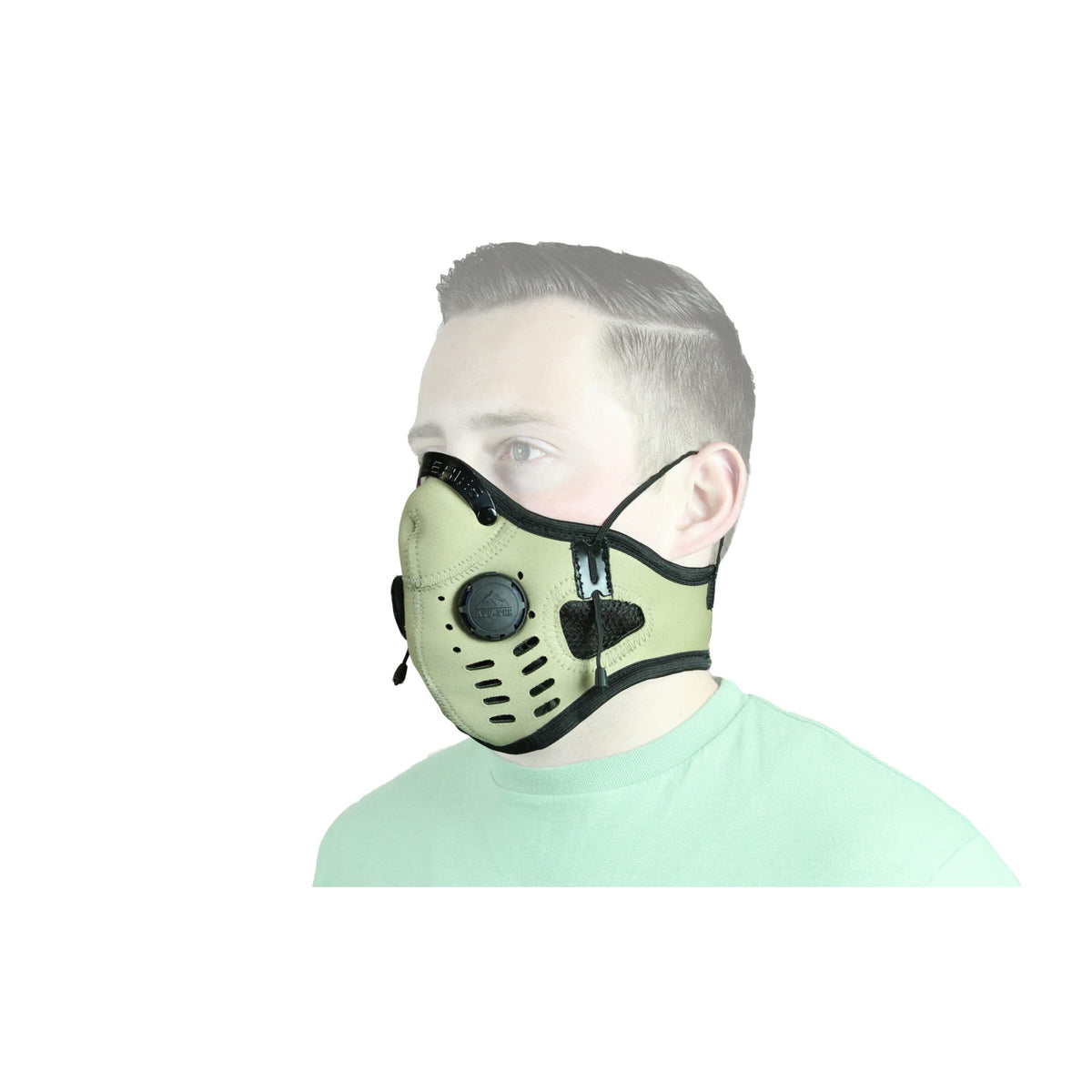 Atv Tek Edmtan Elite Deluxe Neoprene Rider Filtered Dust Mask (Tan, 18')