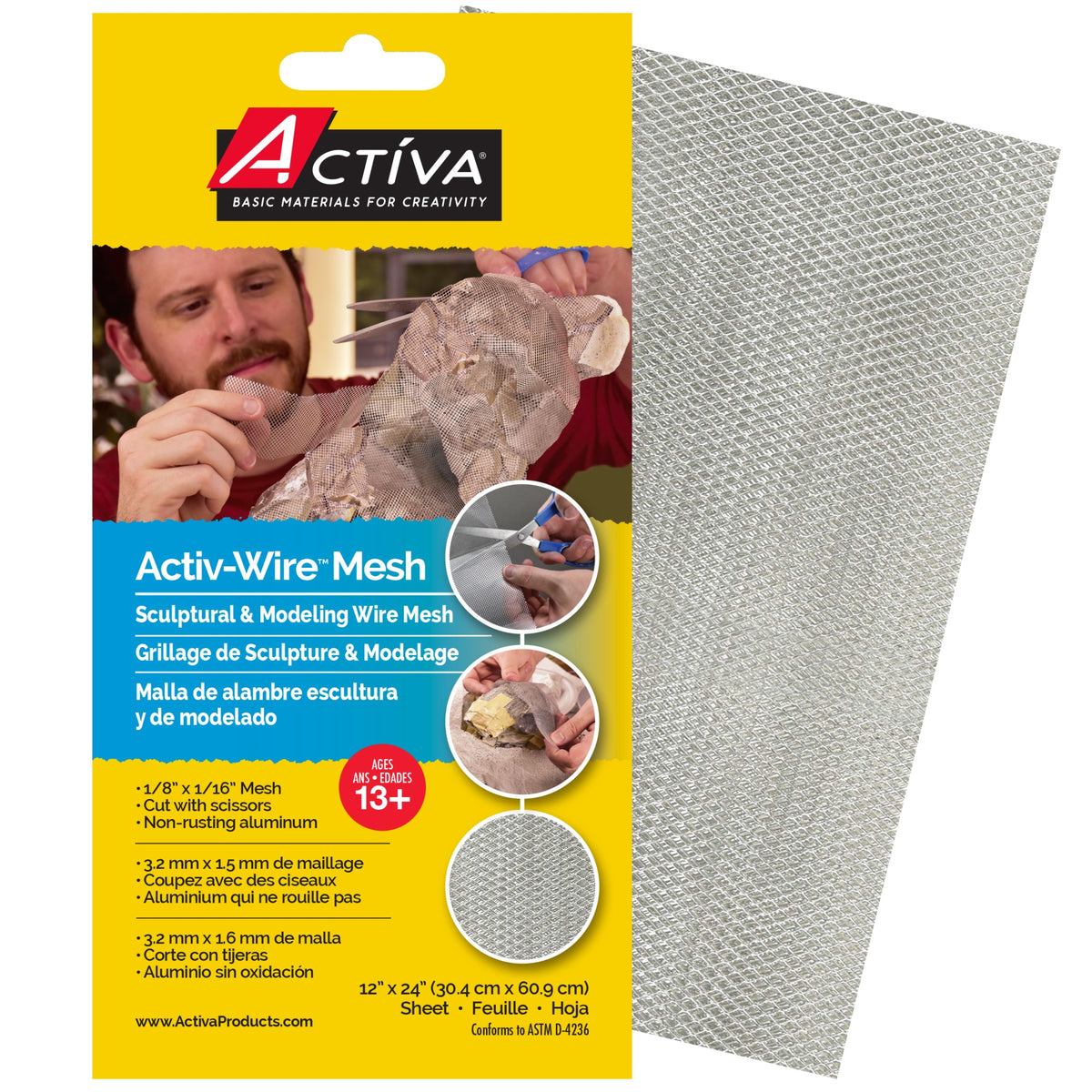 Wire Mesh 1/8X1/16 12X24Sht