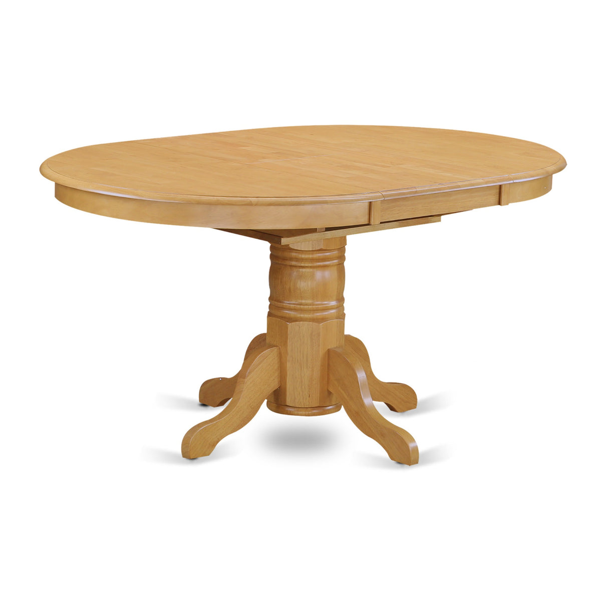 7 Pc Oak Finish Dining Table Set With Linen Upholstered Chairs - Elegant And Sturdy 7-Piece Ensemble For A Cozy Kitchen Space'
