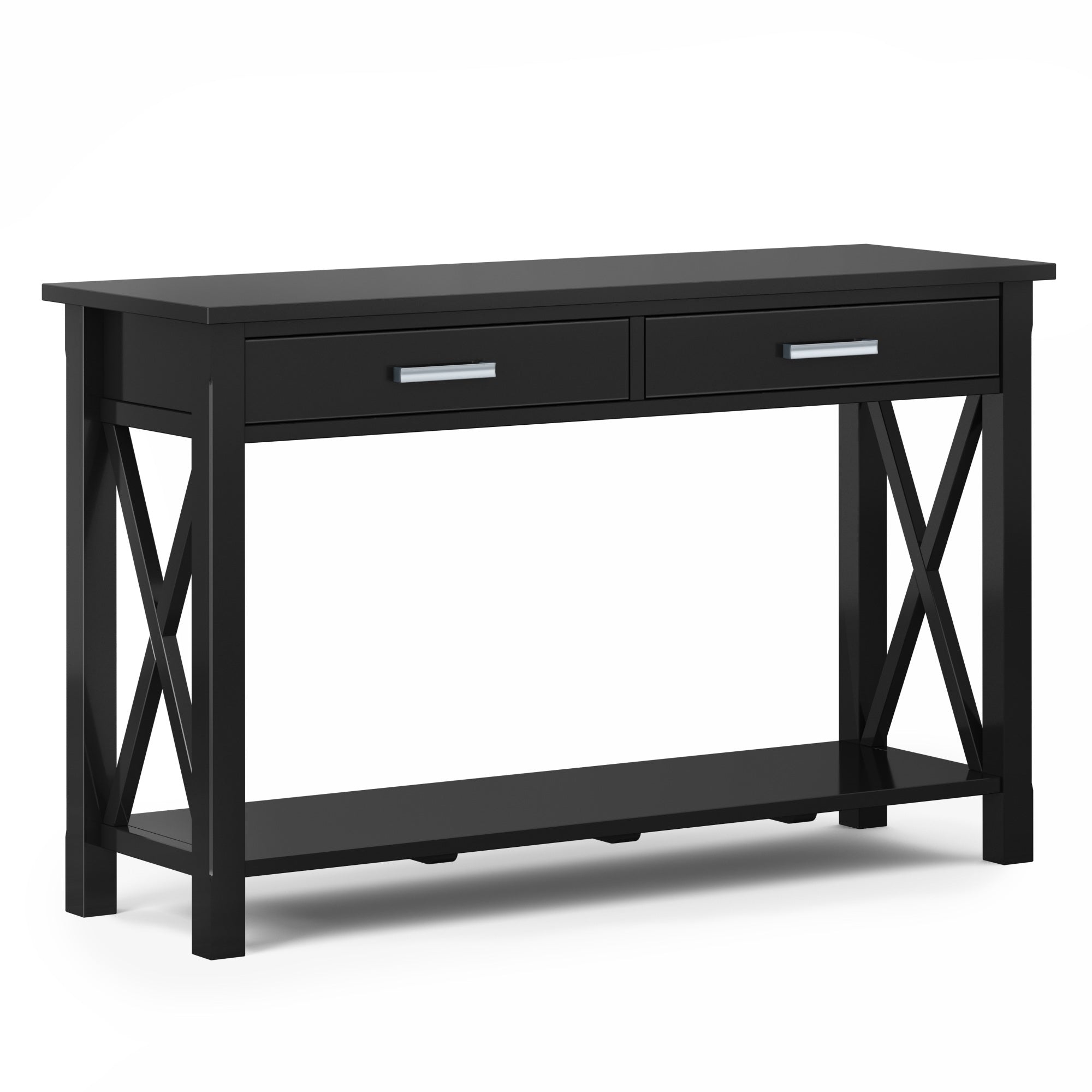 Kitchener Solid Wood 47 In Wide Console Sofa Table