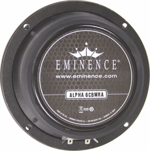 Recommended For Pro Audio, Car Audio, & Bass Guitar Midrange Applications. Sealed Basket Affords This Speaker Enclosure Independence.