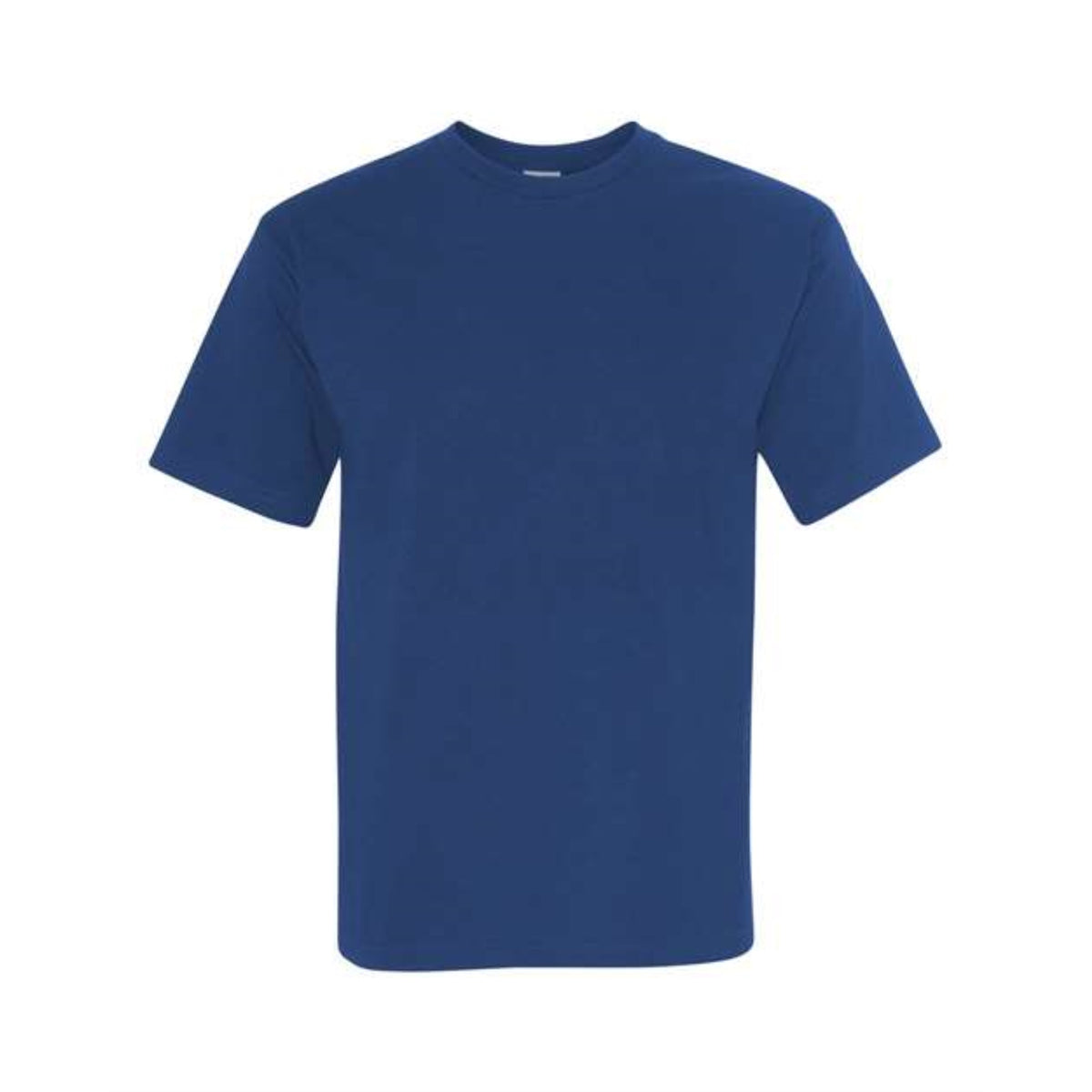 Bayside Usa-Made 100% Cotton Short Sleeve T-Shirt - Navy, S