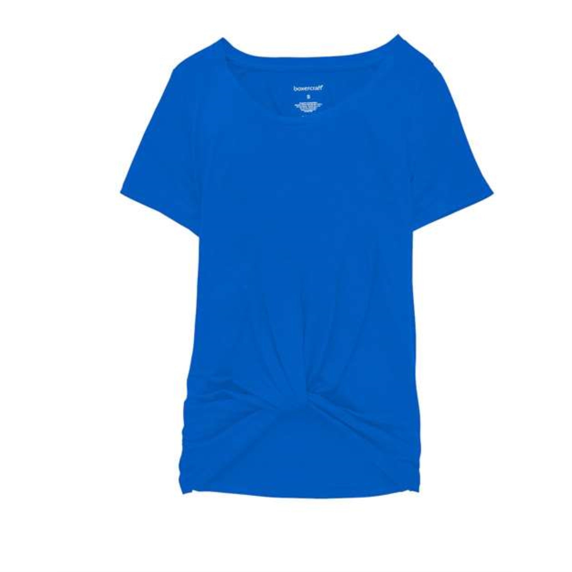 Boxercraft Women's Twisted T-Shirt - Royal, XL