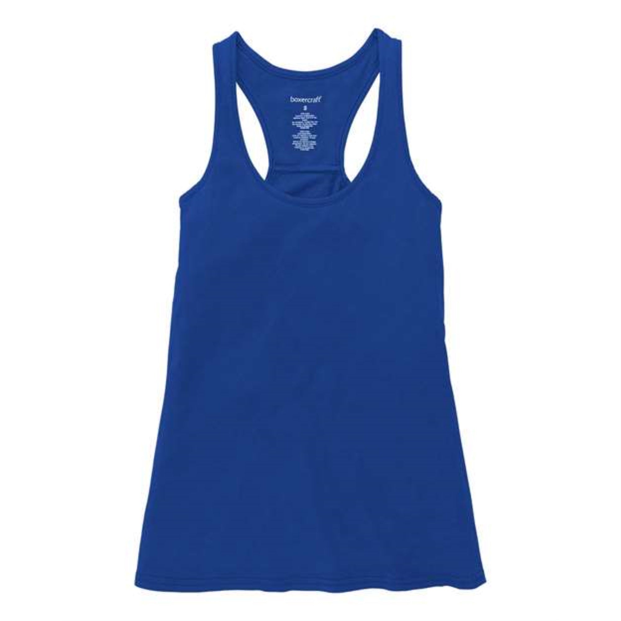 Boxercraft Women's Garment-Dyed Vintage Charm Tank Top - Royal, S