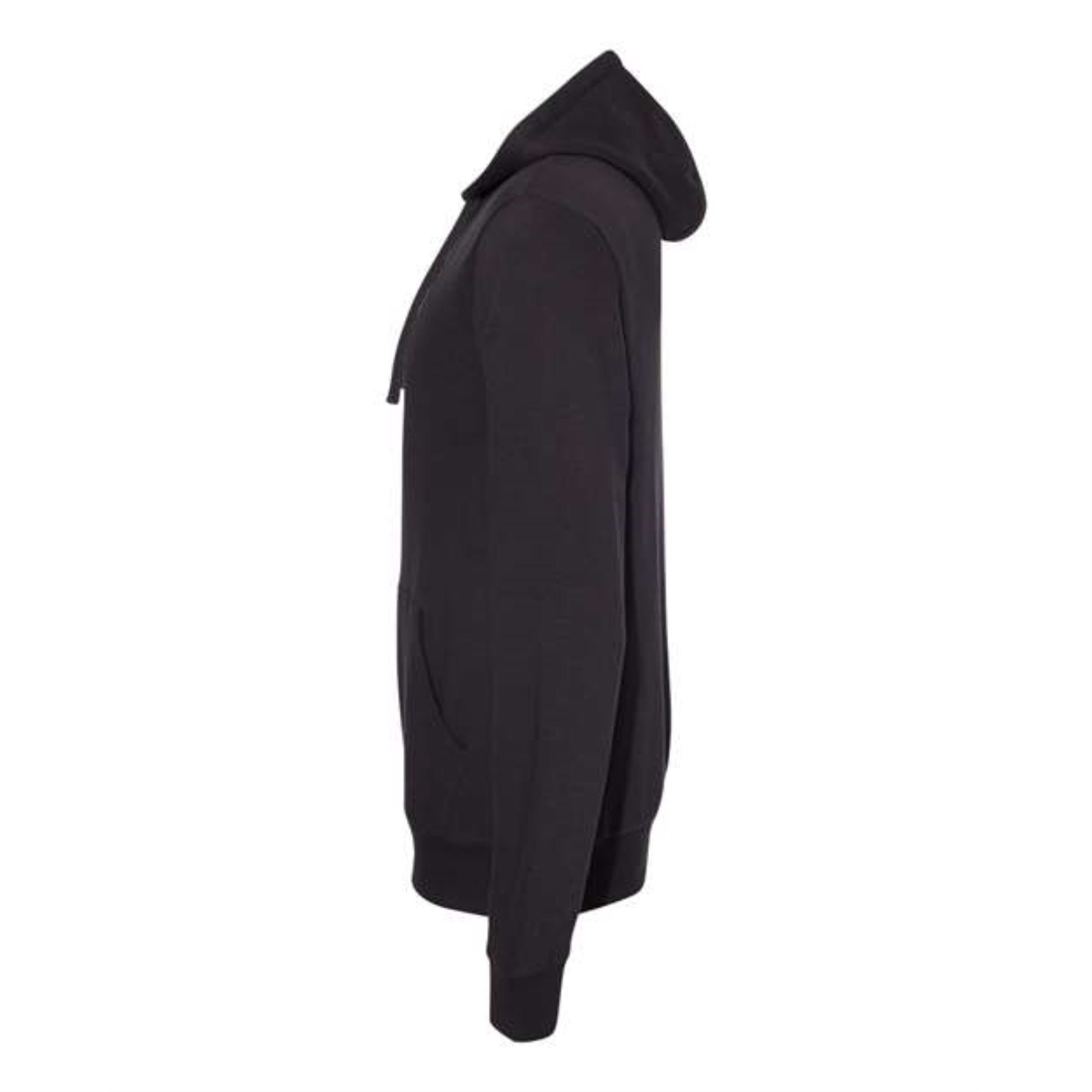 Alternative Challenger Lightweight Washed French Terry Hooded Pullover - Black, S