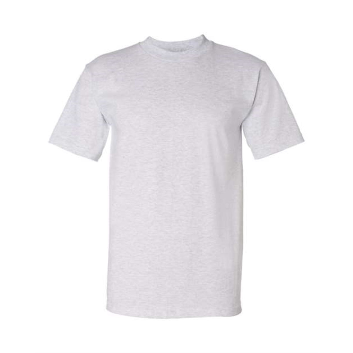 Bayside Usa-Made Short Sleeve T-Shirt - Ash, M