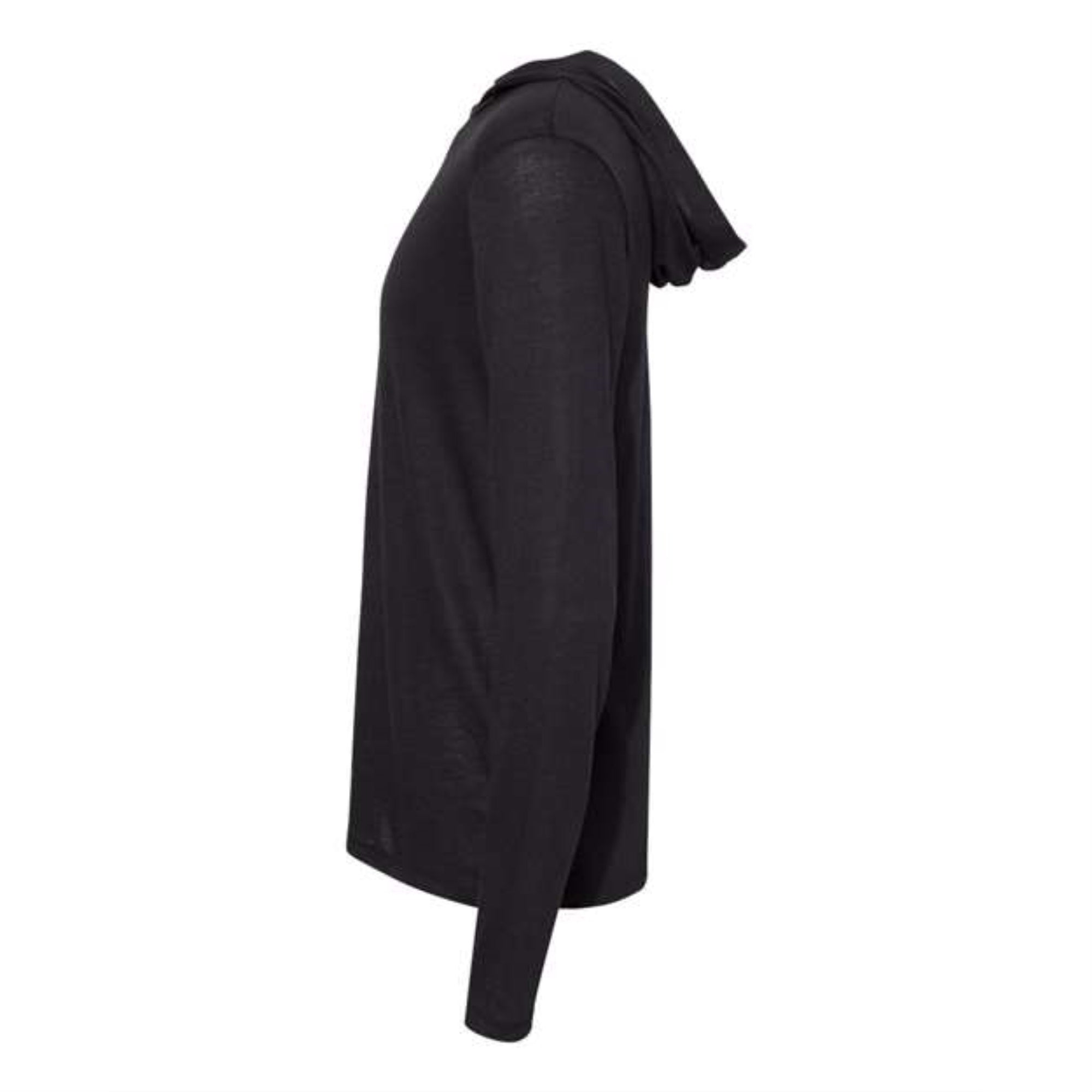 Alternative Vintage Jersey Keeper Hooded Pullover - Black, XS