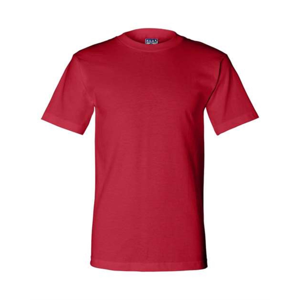 Bayside Union-Made Short Sleeve T-Shirt - Red, L