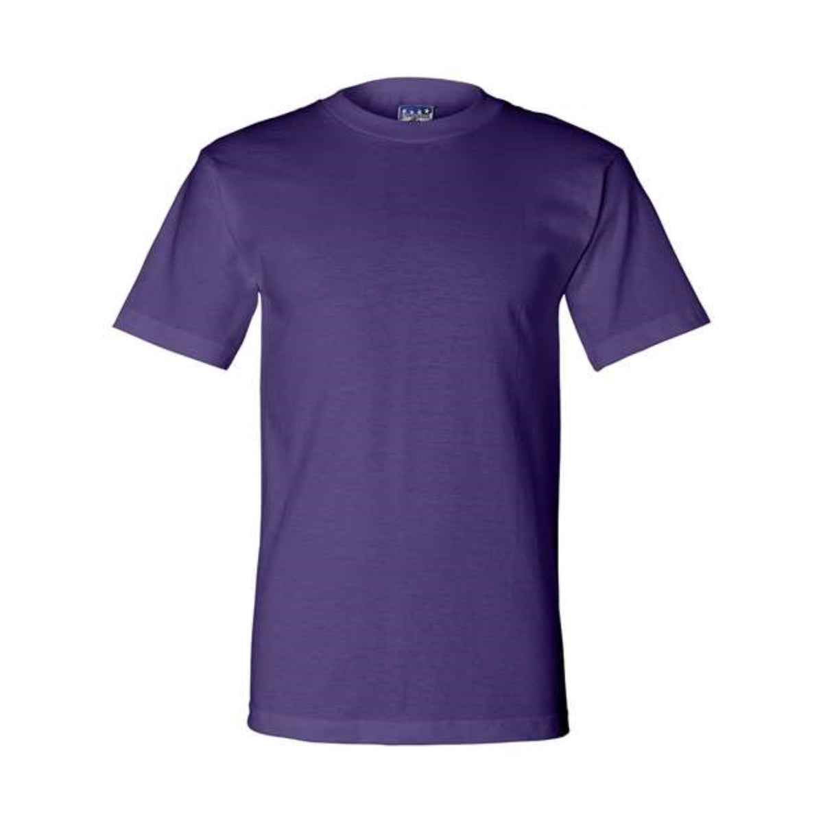 Bayside Union-Made Short Sleeve T-Shirt - Purple, S