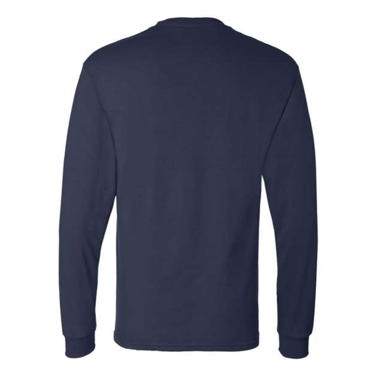 Hanes Comfortsoft Long Sleeve T-Shirt - Navy, L