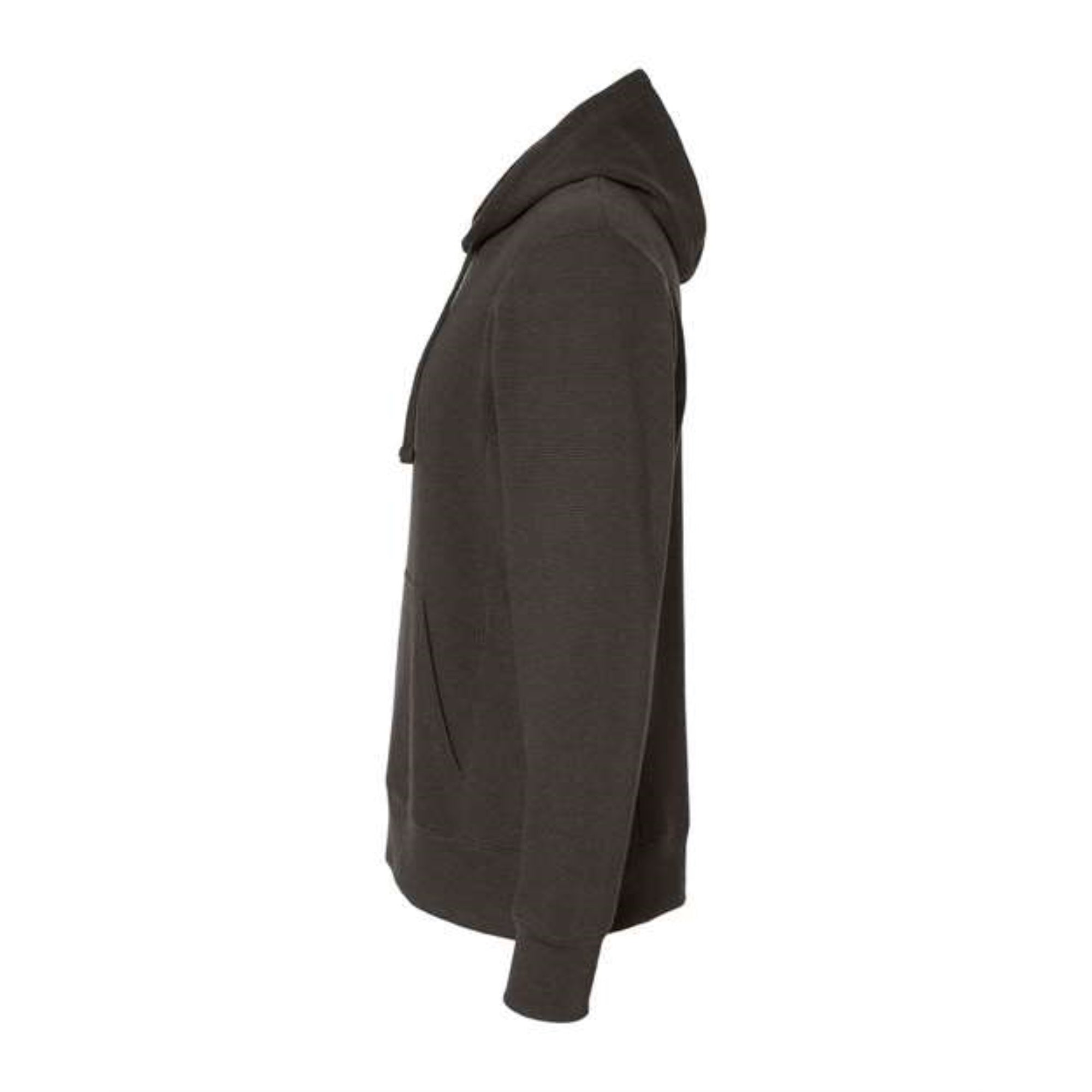 J. America Ripple Fleece Hooded Sweatshirt - Black, M