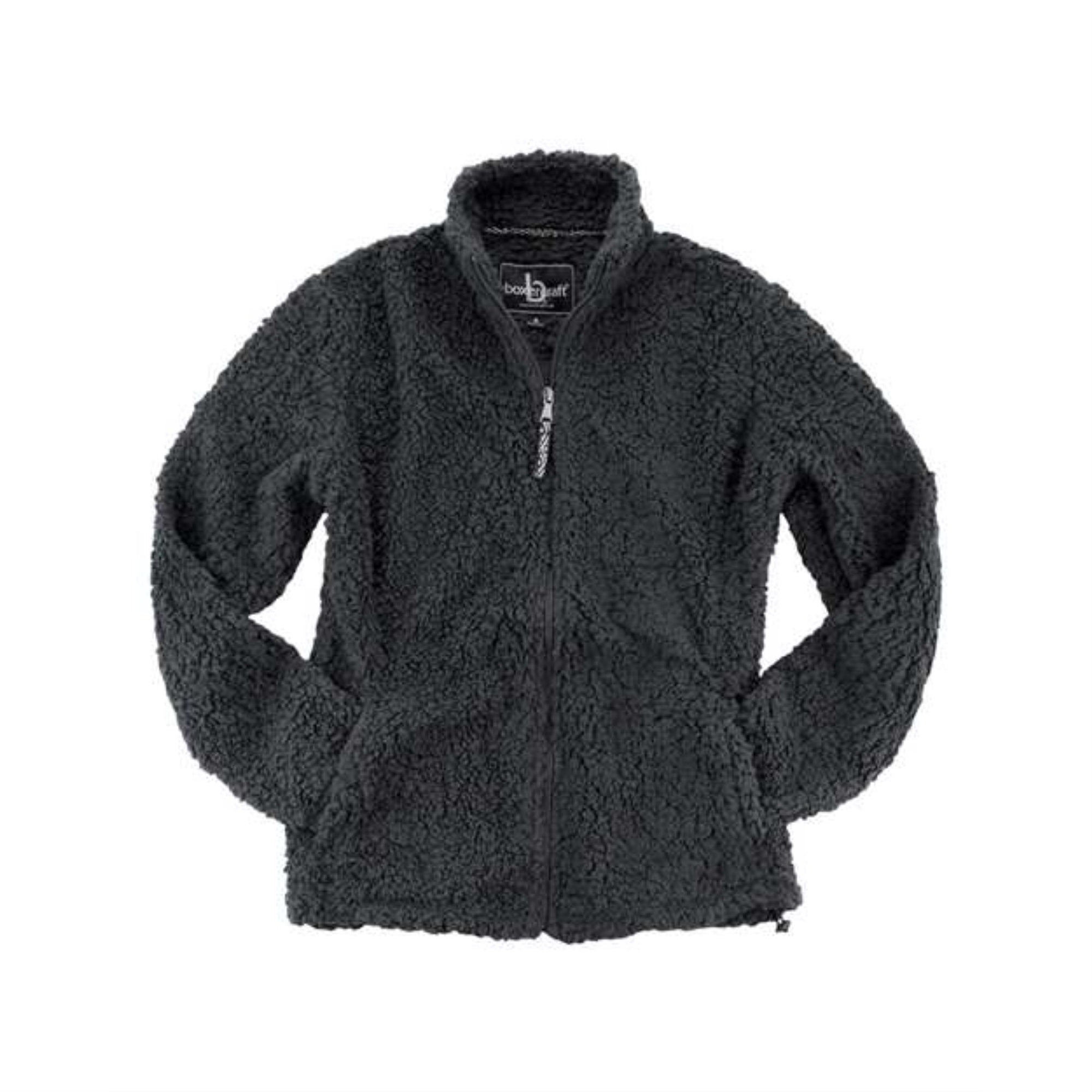 Boxercraft Men's Full-Zip Sherpa - Charcoal, XL