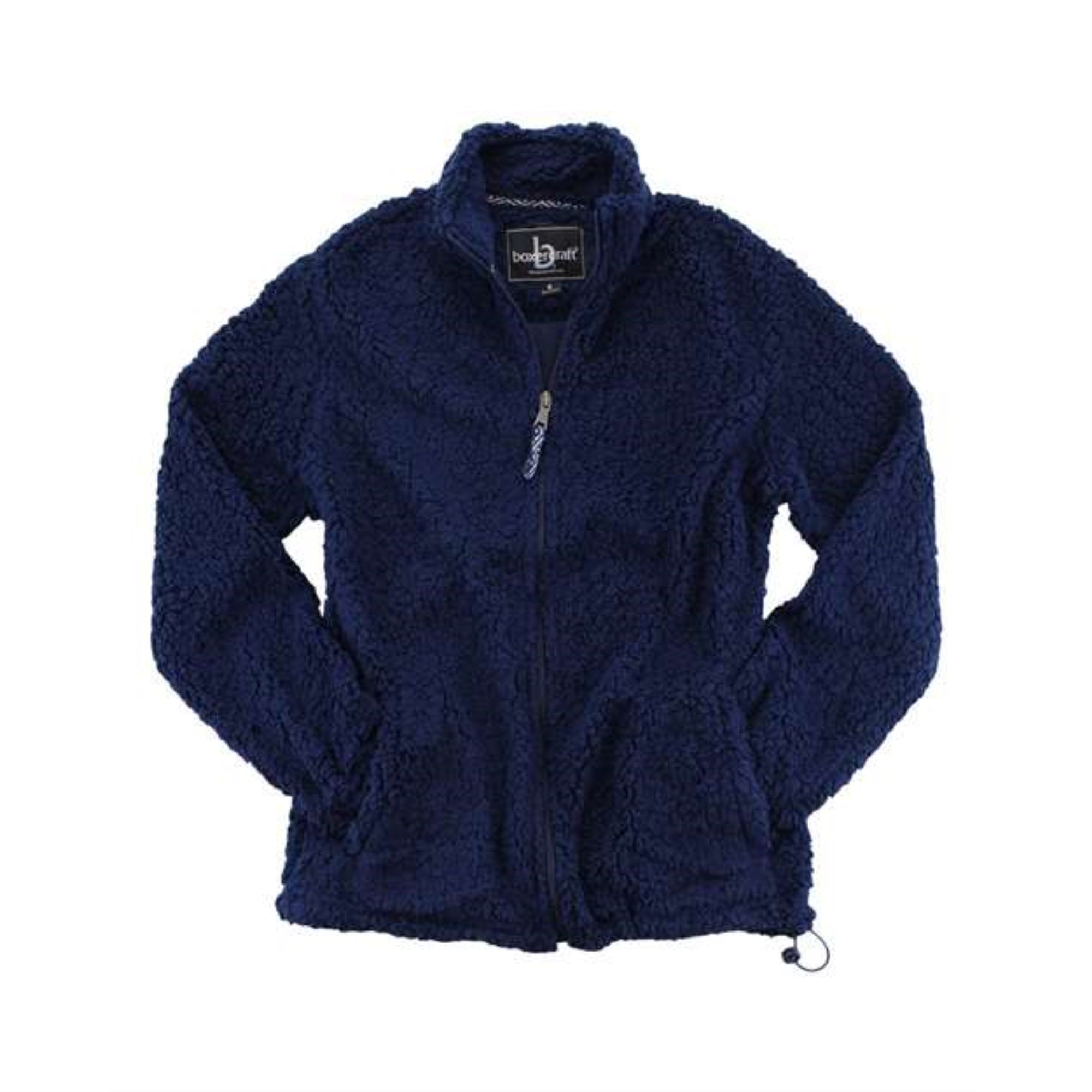 Boxercraft Men's Full-Zip Sherpa - Navy, S