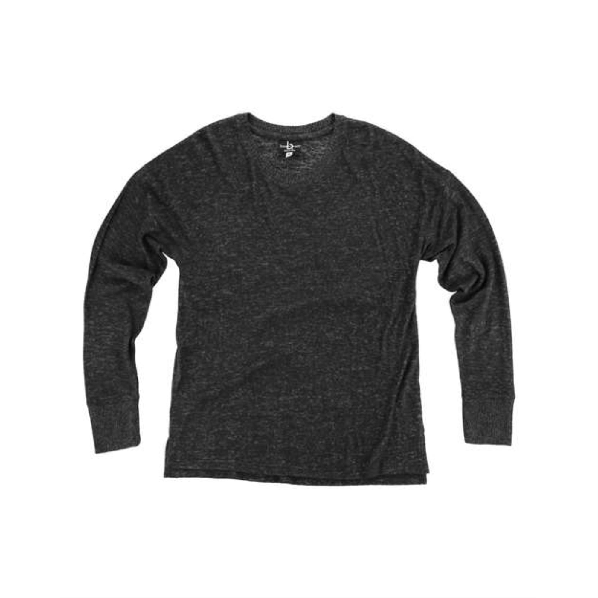 Boxercraft Girls' Cuddle Boxy Sweatshirt - Charcoal, S