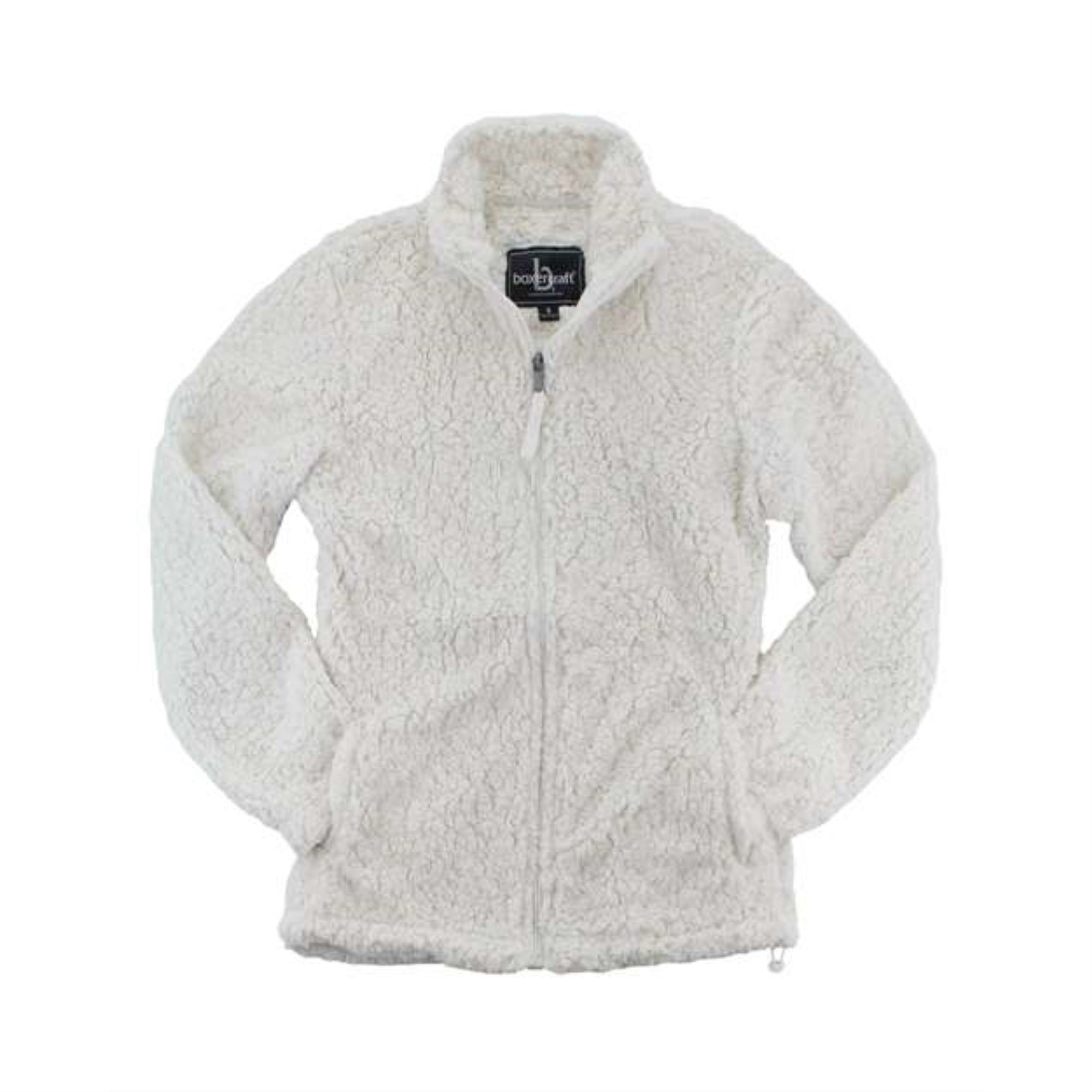 Boxercraft Youth Full-Zip Sherpa - Natural, M