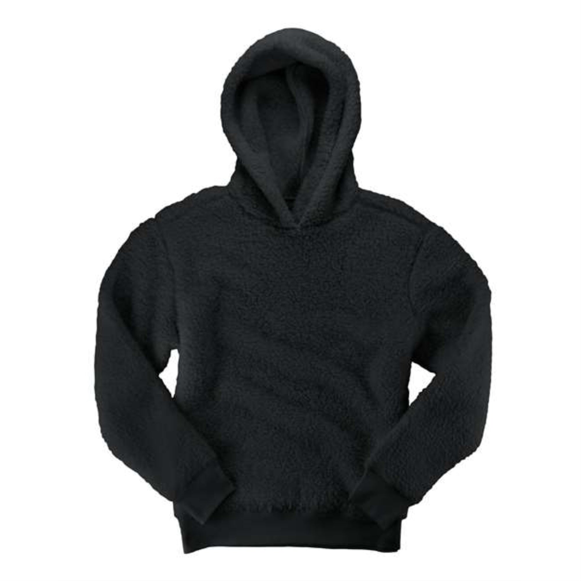 Boxercraft Youth Sherpa Hooded Pillover - Charcoal, M